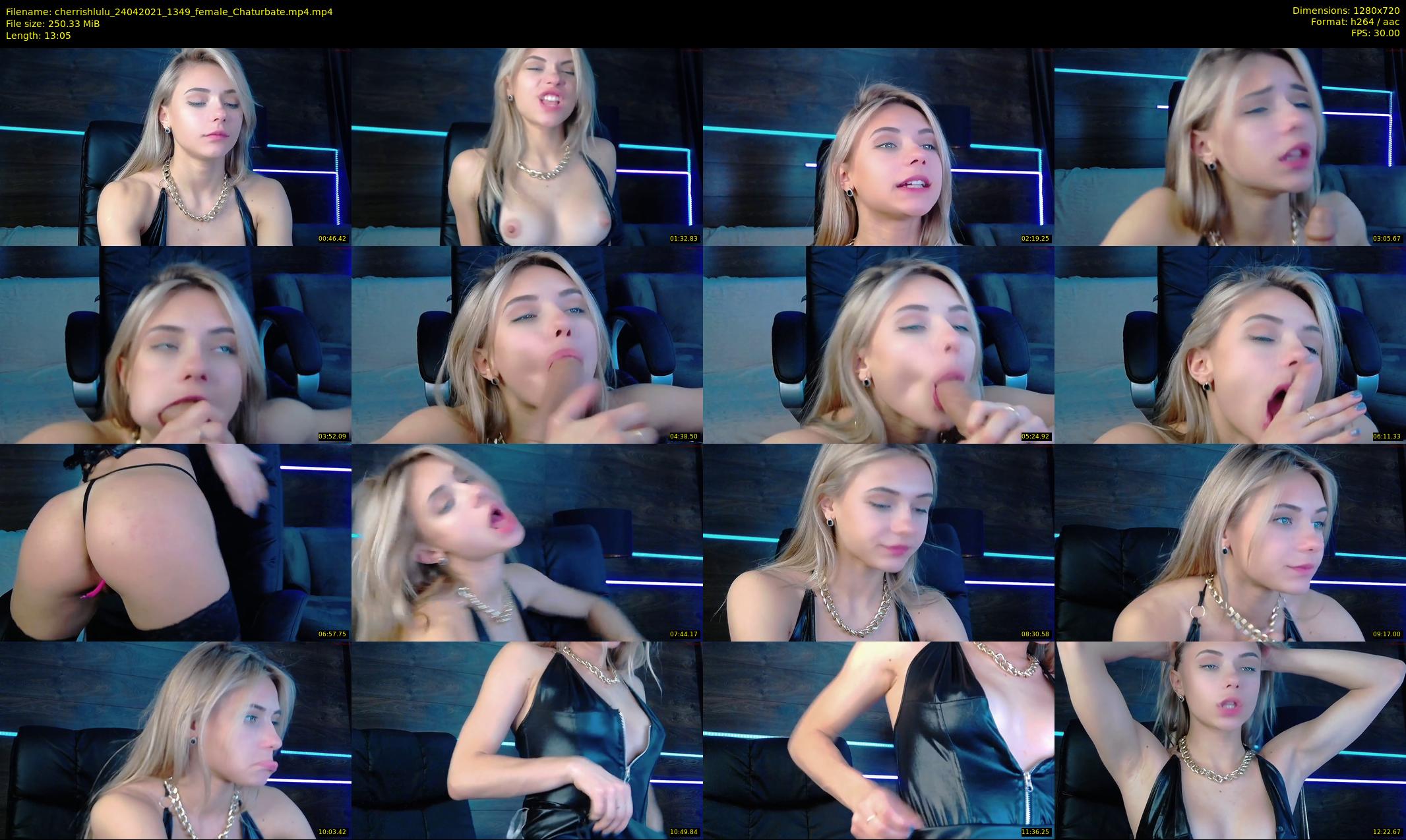 cherrishlulu — 14 minute Chaturbate female cam show recording, 720p, Apr 24, 2021