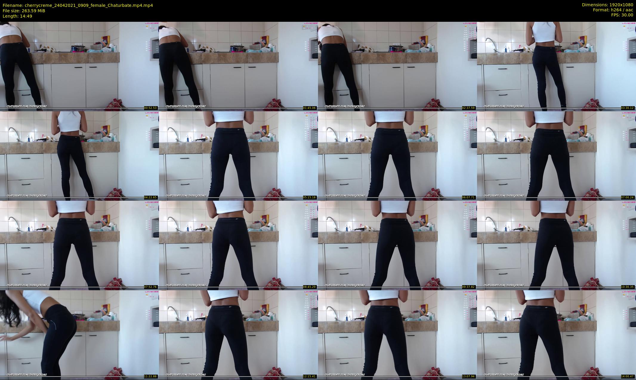 cherrycreme — 15 minute Chaturbate female cam show recording, 1080p, Apr 24, 2021