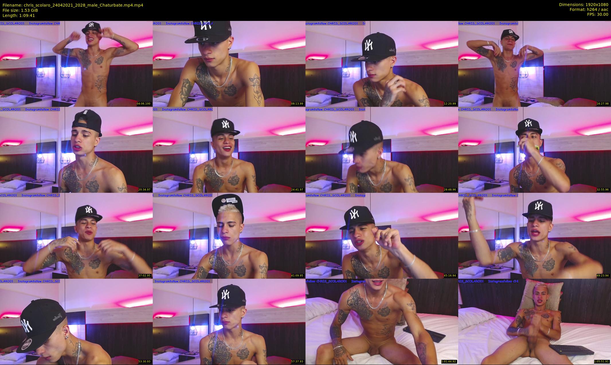chris_scolaro — 70 minute Chaturbate male cam show recording, 1080p, Apr 24, 2021