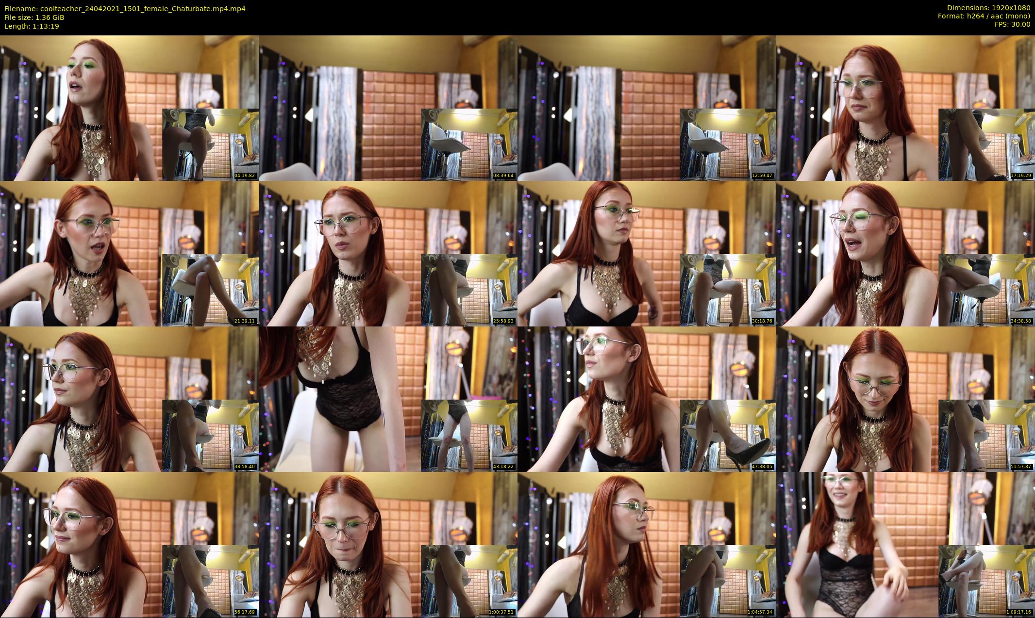 coolteacher — 74 minute Chaturbate female cam show recording, 1080p, Apr 24, 2021