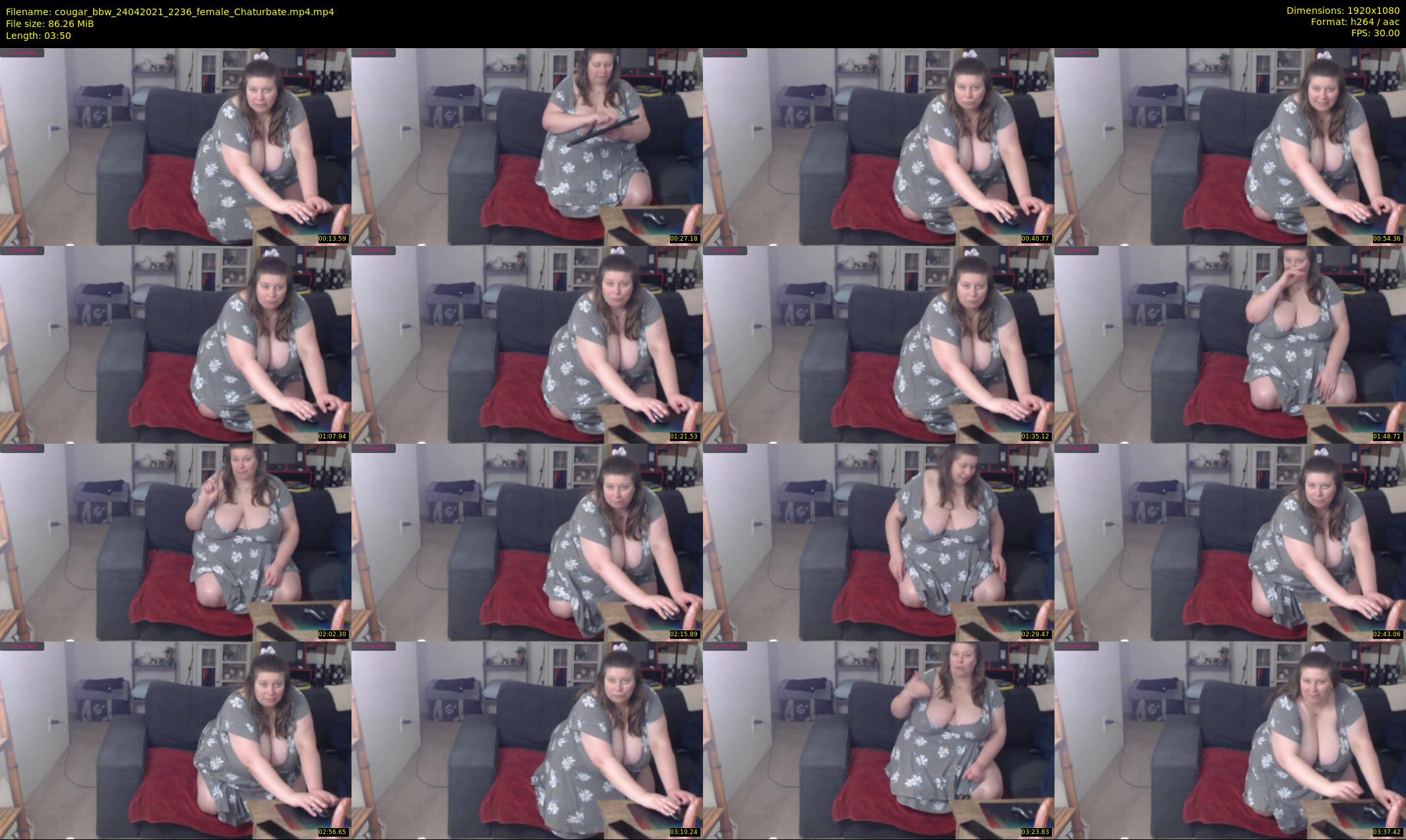 cougar_bbw — 4 minute Chaturbate female cam show recording, 1080p, Apr 24, 2021