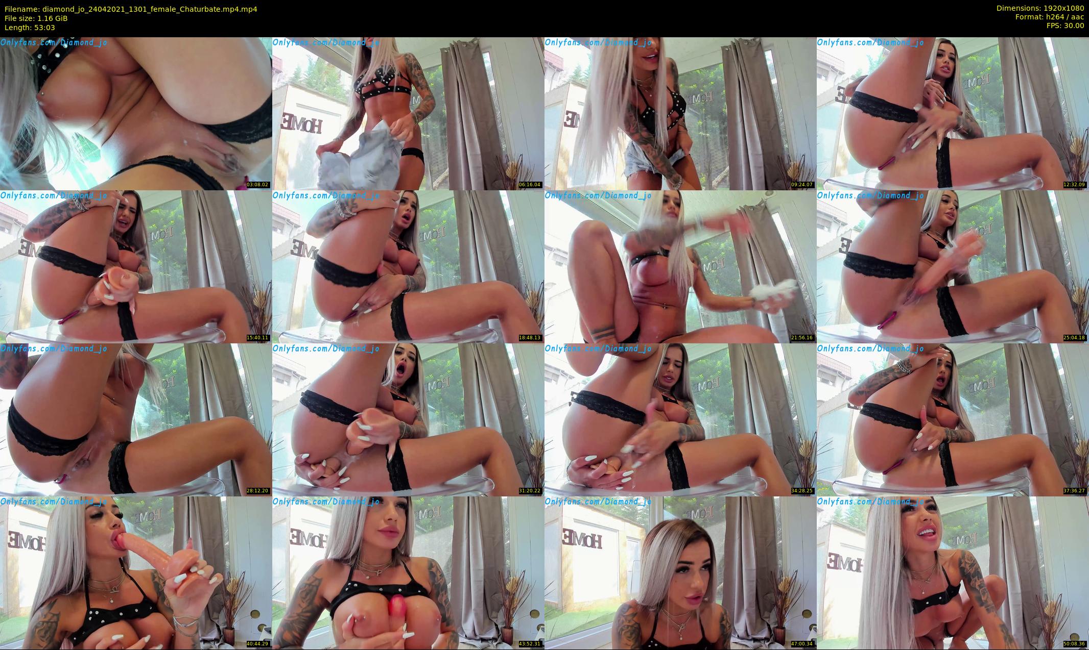 diamond_jo — 54 minute Chaturbate female cam show recording, 1080p, Apr 24, 2021