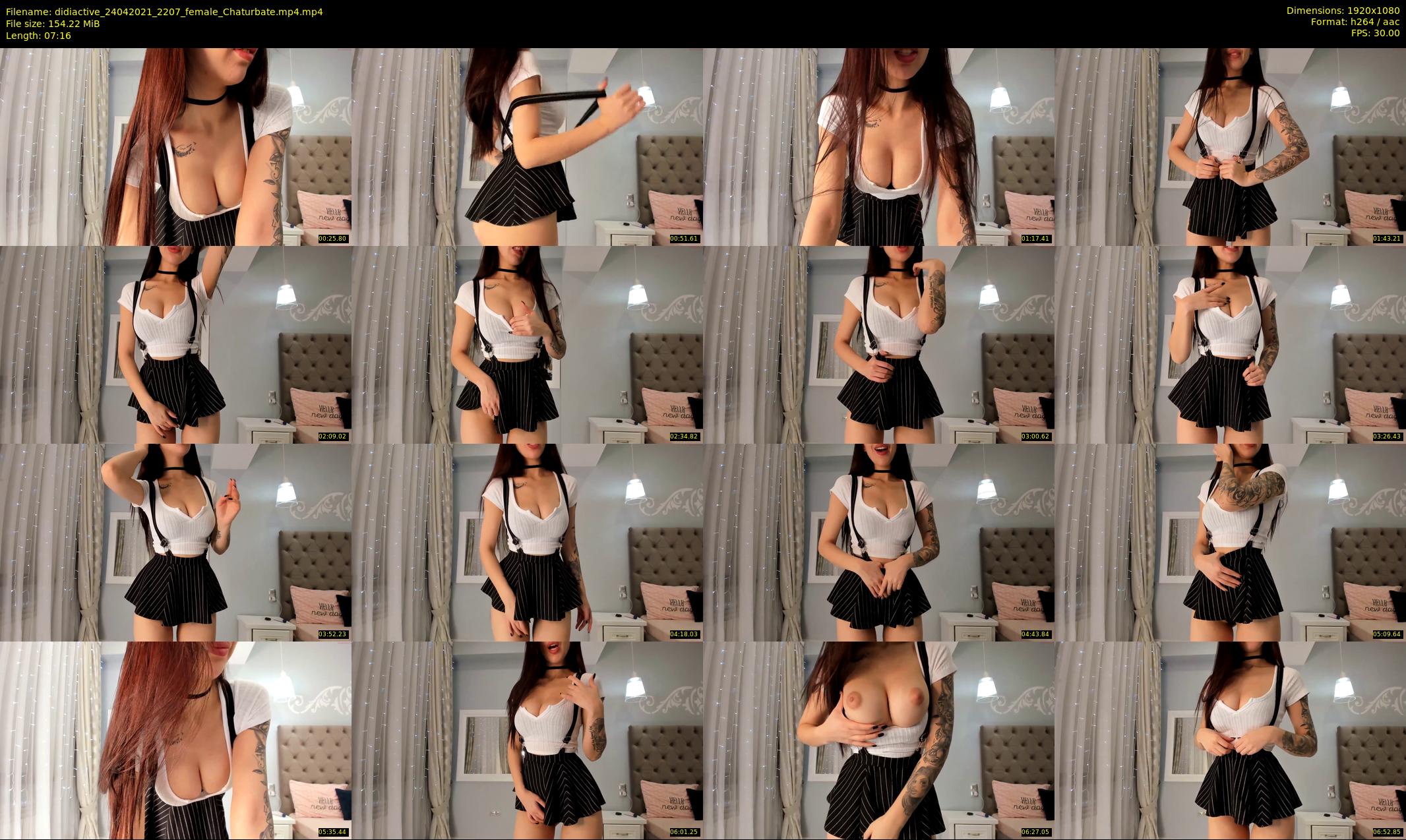 didiactive — 8 minute Chaturbate female cam show recording, 1080p, Apr 24, 2021