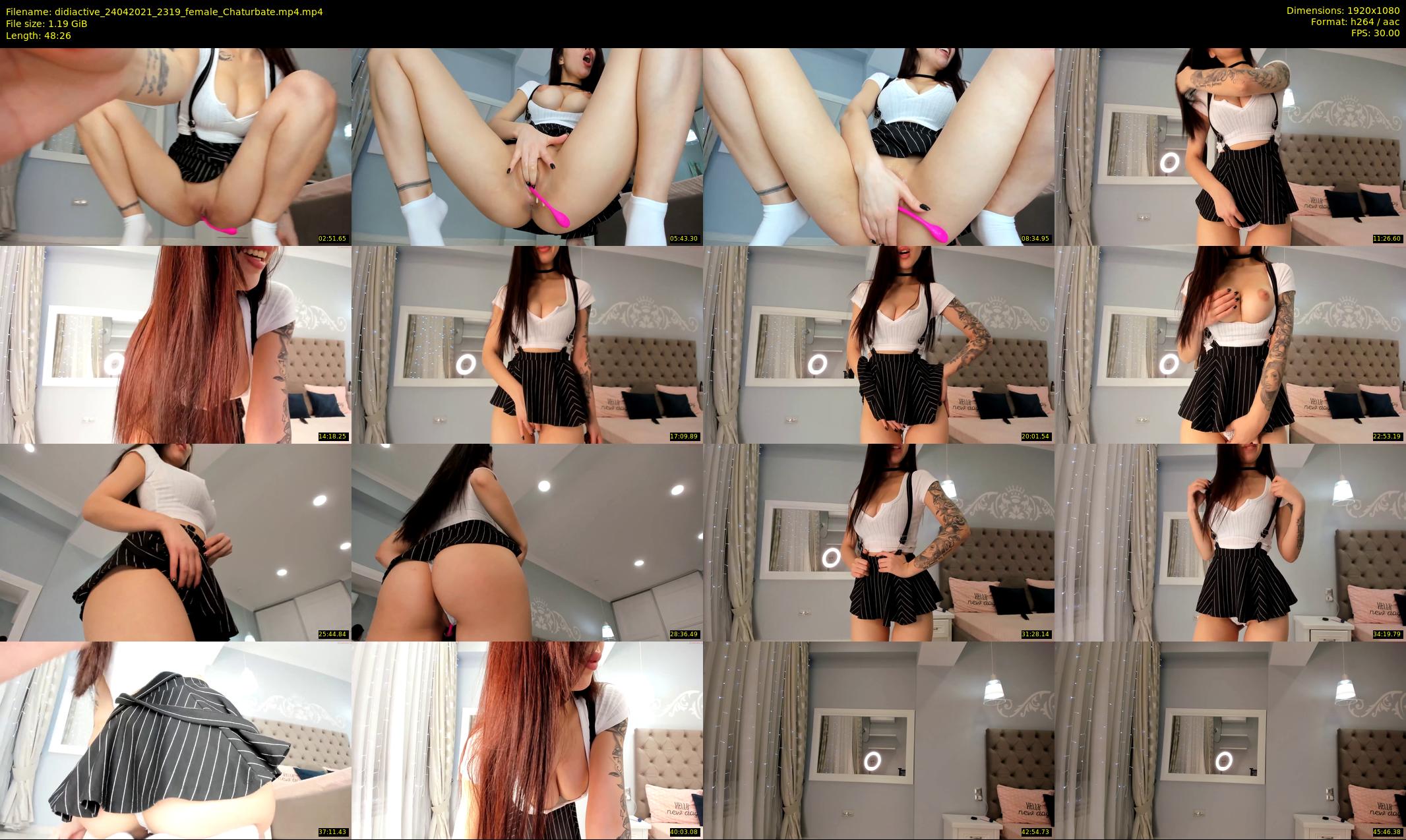 didiactive — 49 minute Chaturbate female cam show recording, 1080p, Apr 24, 2021