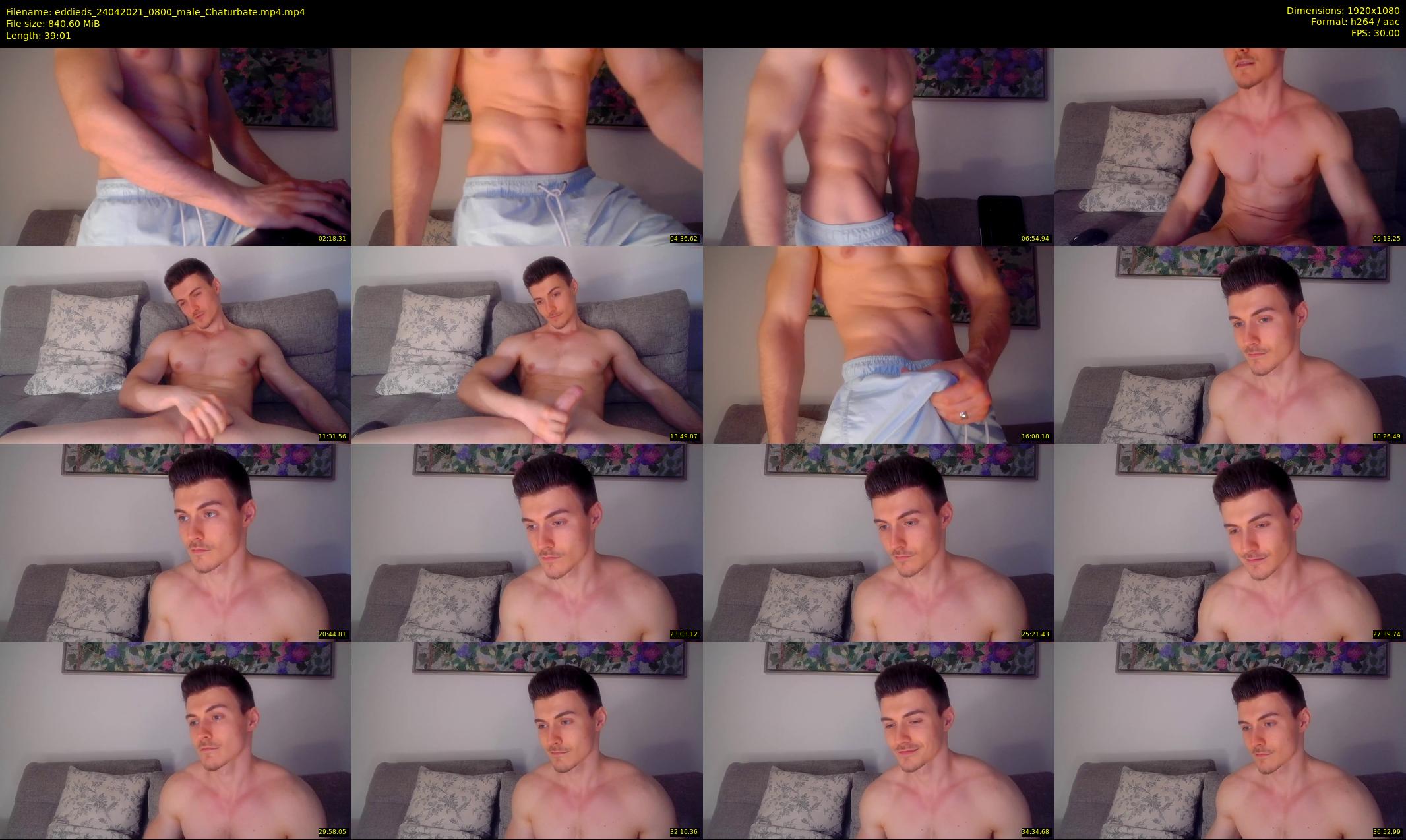 eddieds — 40 minute Chaturbate male cam show recording, 1080p, Apr 24, 2021