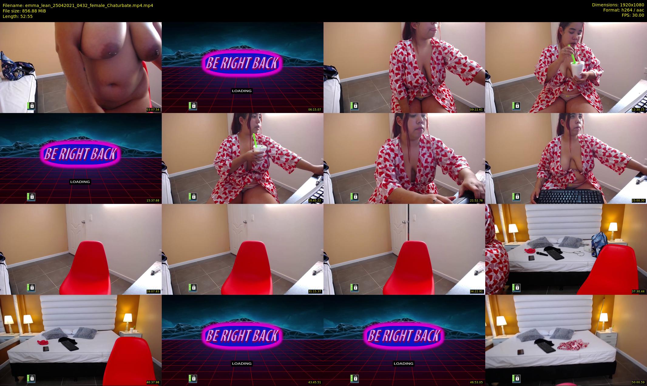 emma_lean — 53 minute Chaturbate female cam show recording, 1080p, Apr 25, 2021