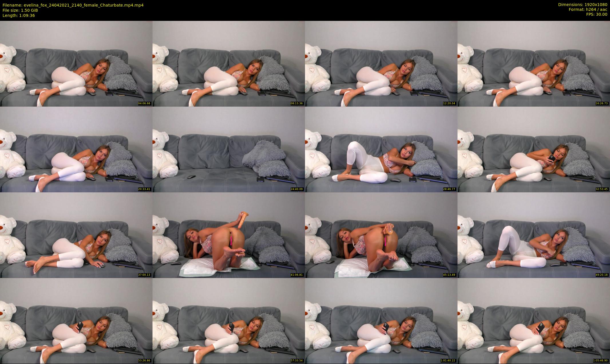 evelina_fox — 70 minute Chaturbate female cam show recording, 1080p, Apr 24, 2021