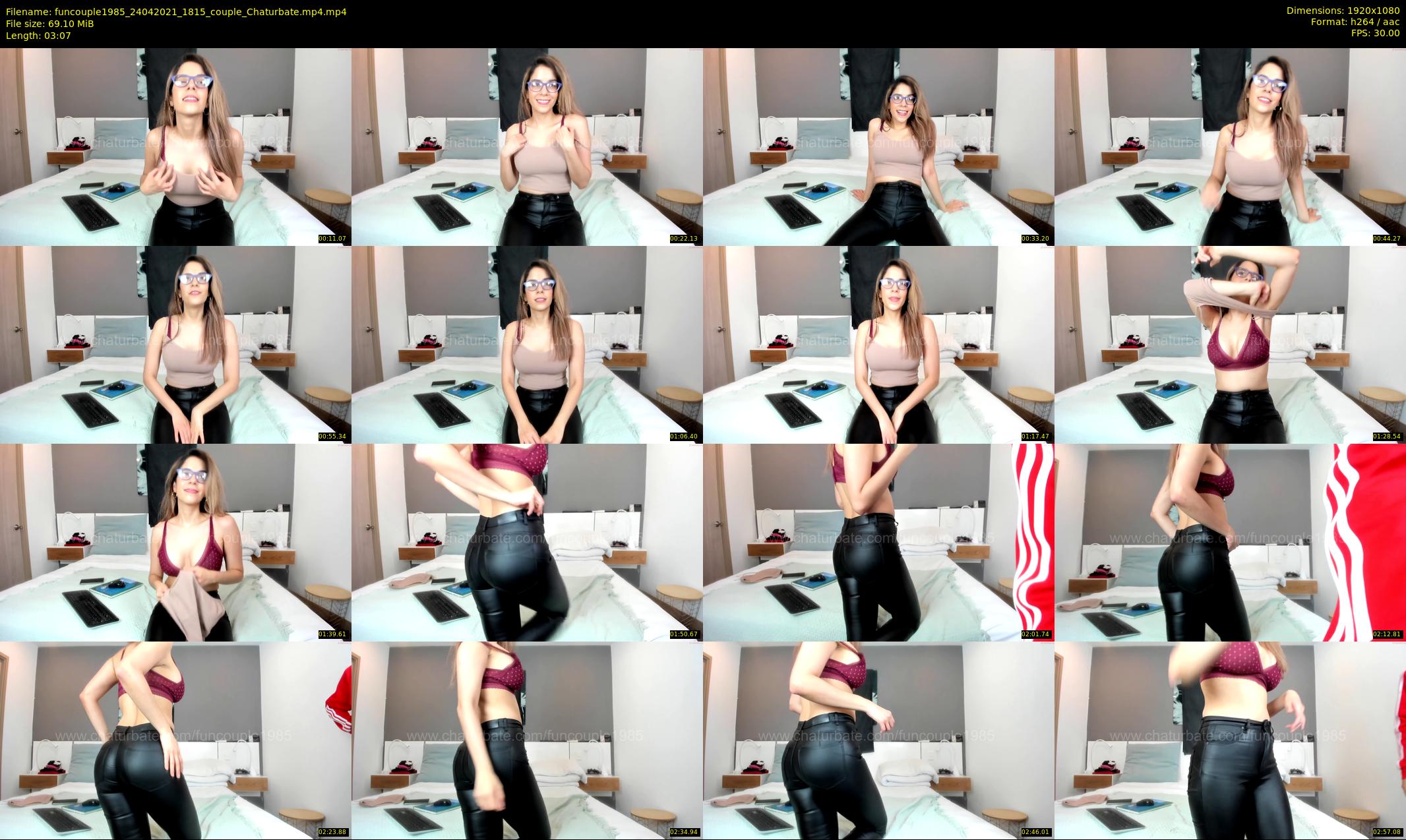 funcouple1985 — 4 minute Chaturbate couple cam show recording, 1080p, Apr 24, 2021