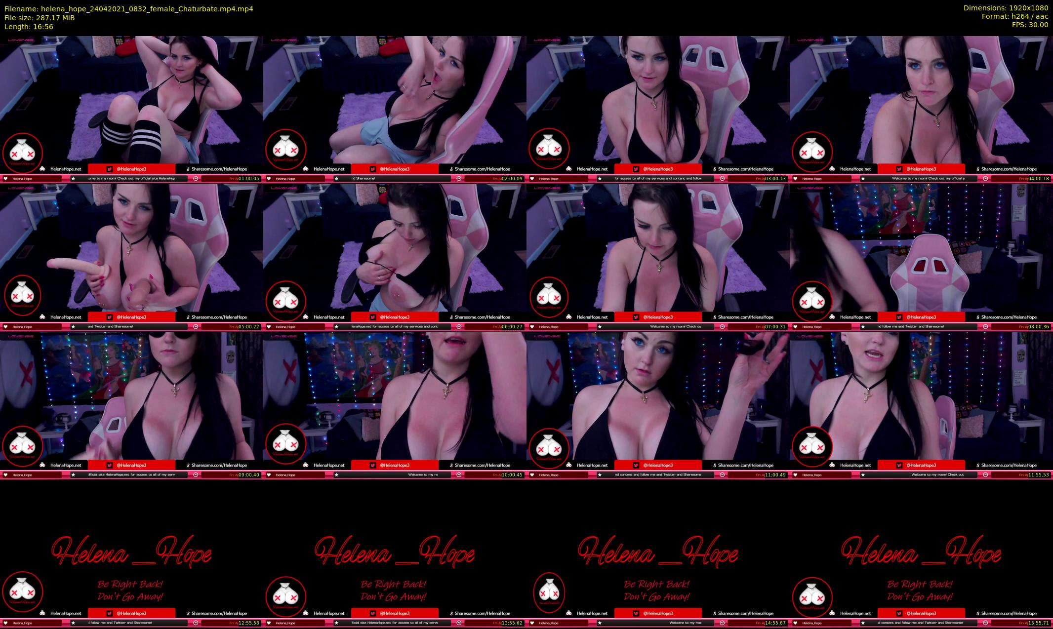 helena_hope — 17 minute Chaturbate female cam show recording, 1080p, Apr 24, 2021