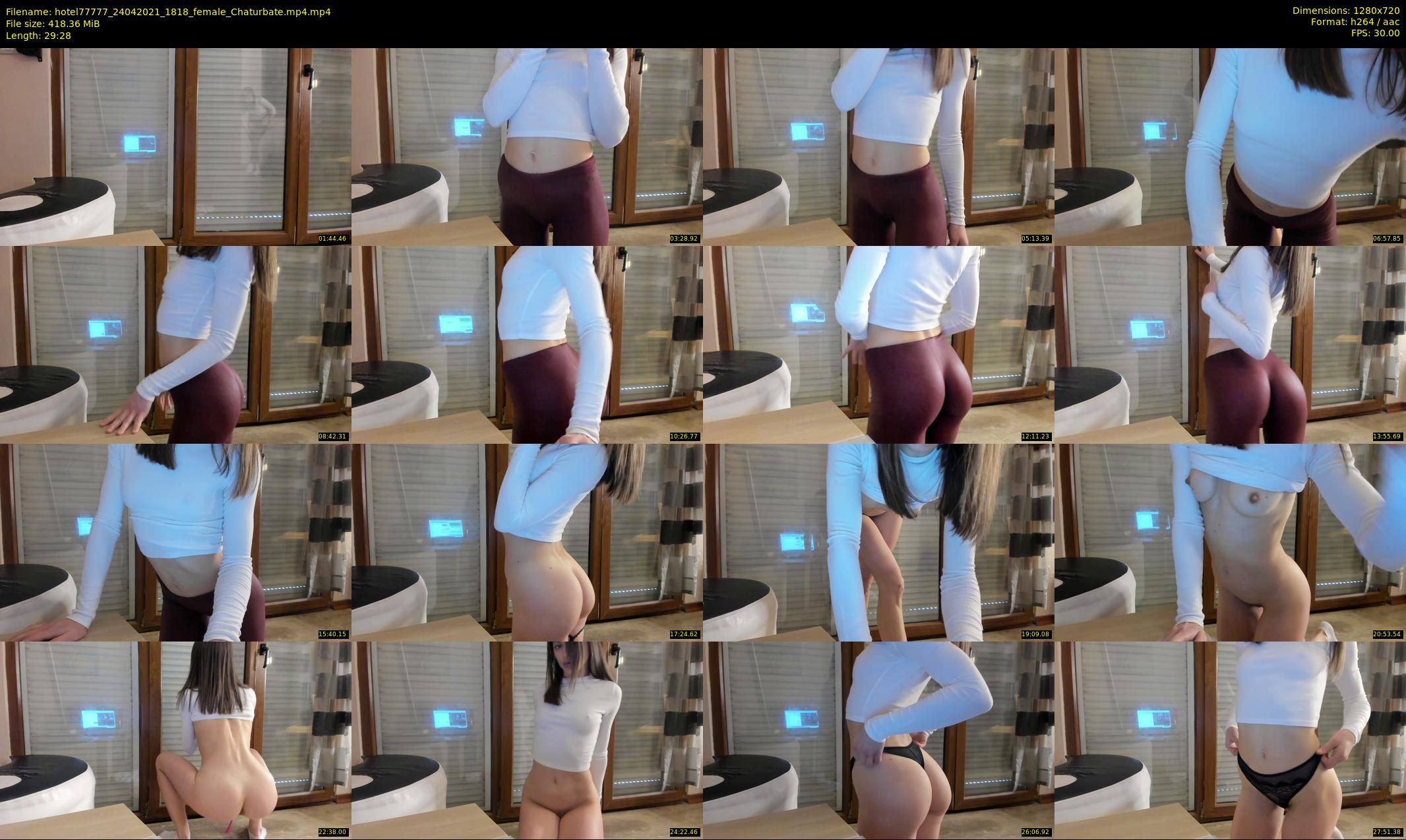 hotel77777 — 30 minute Chaturbate female cam show recording, 720p, Apr 24, 2021