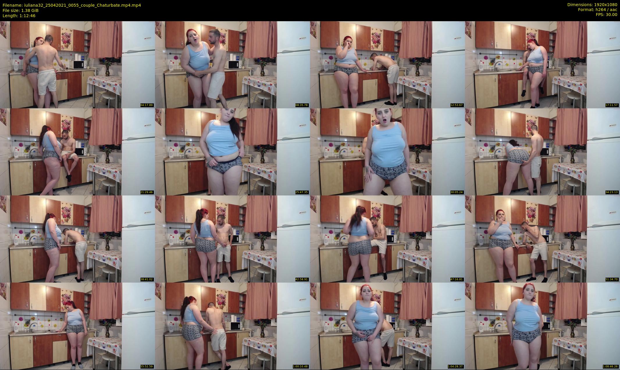 iuliana32 — 73 minute Chaturbate couple cam show recording, 1080p, Apr 25, 2021