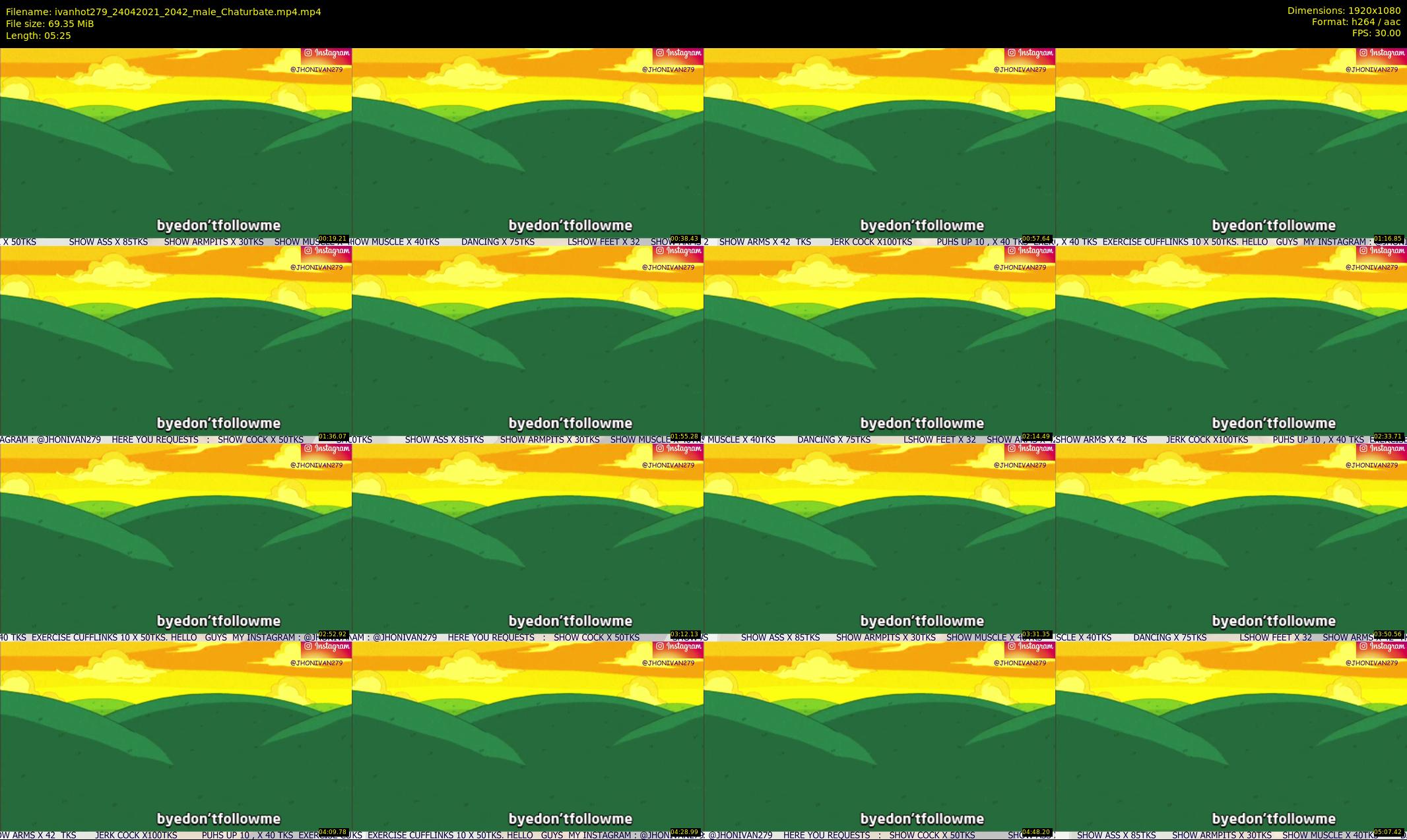 ivanhot279 — 6 minute Chaturbate male cam show recording, 1080p, Apr 24, 2021