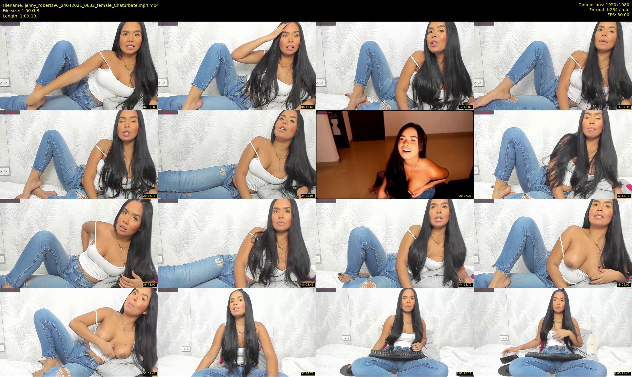 jenny_roberts96 — 70 minute Chaturbate female cam show recording, 1080p, Apr 24, 2021