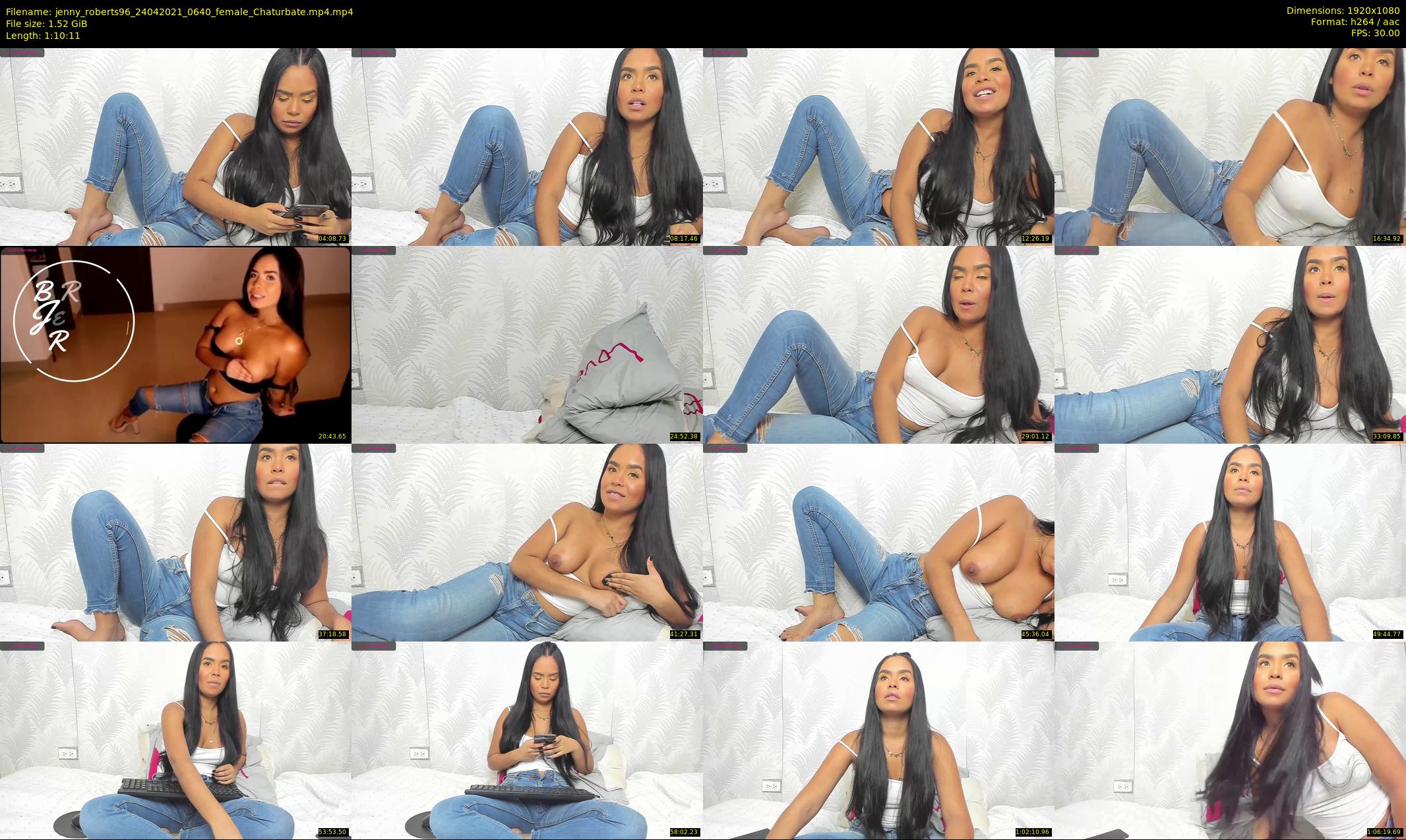 jenny_roberts96 — 71 minute Chaturbate female cam show recording, 1080p, Apr 24, 2021