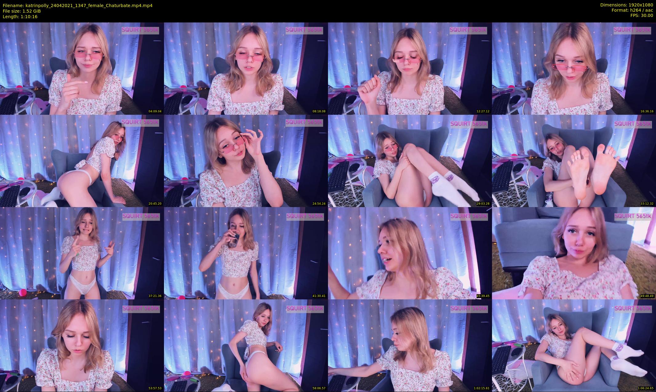 katrinpolly — 71 minute Chaturbate couple cam show recording, 1080p, Apr 24, 2021