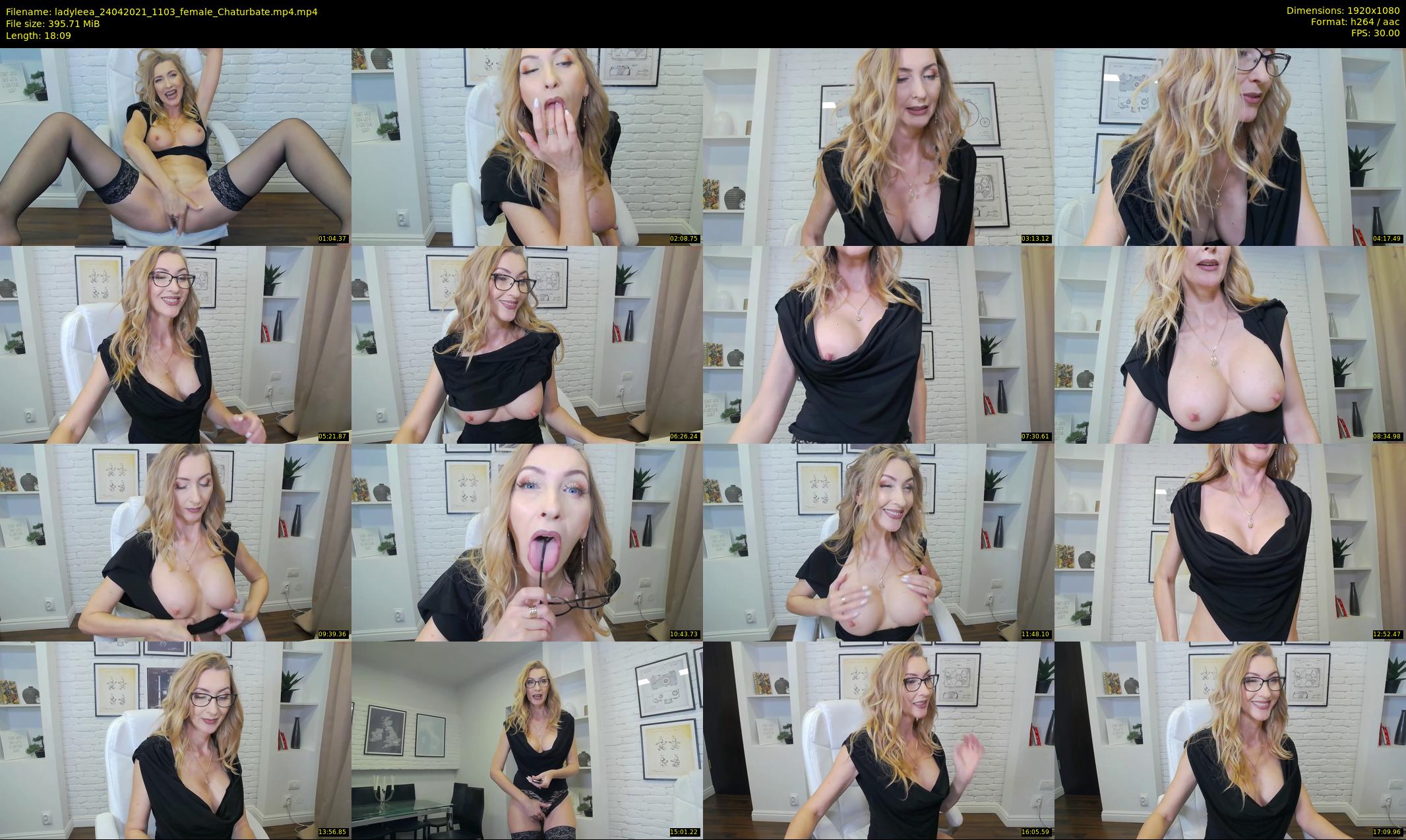 ladyleea — 19 minute Chaturbate female cam show recording, 1080p, Apr 24, 2021