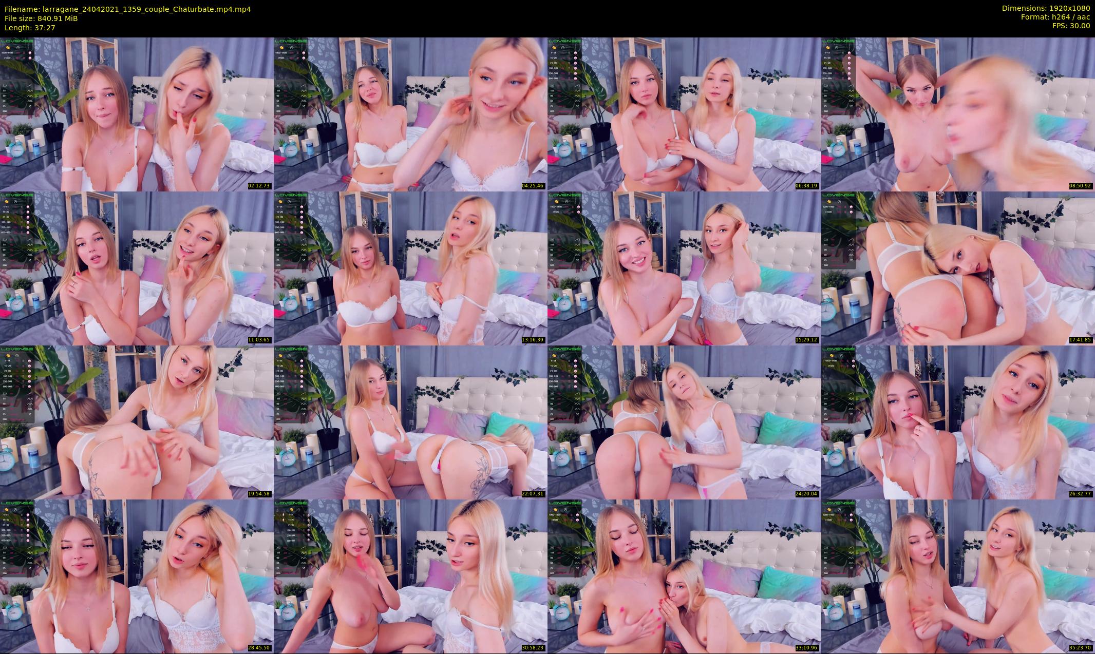 larragane — 38 minute Chaturbate couple cam show recording, 1080p, Apr 24, 2021