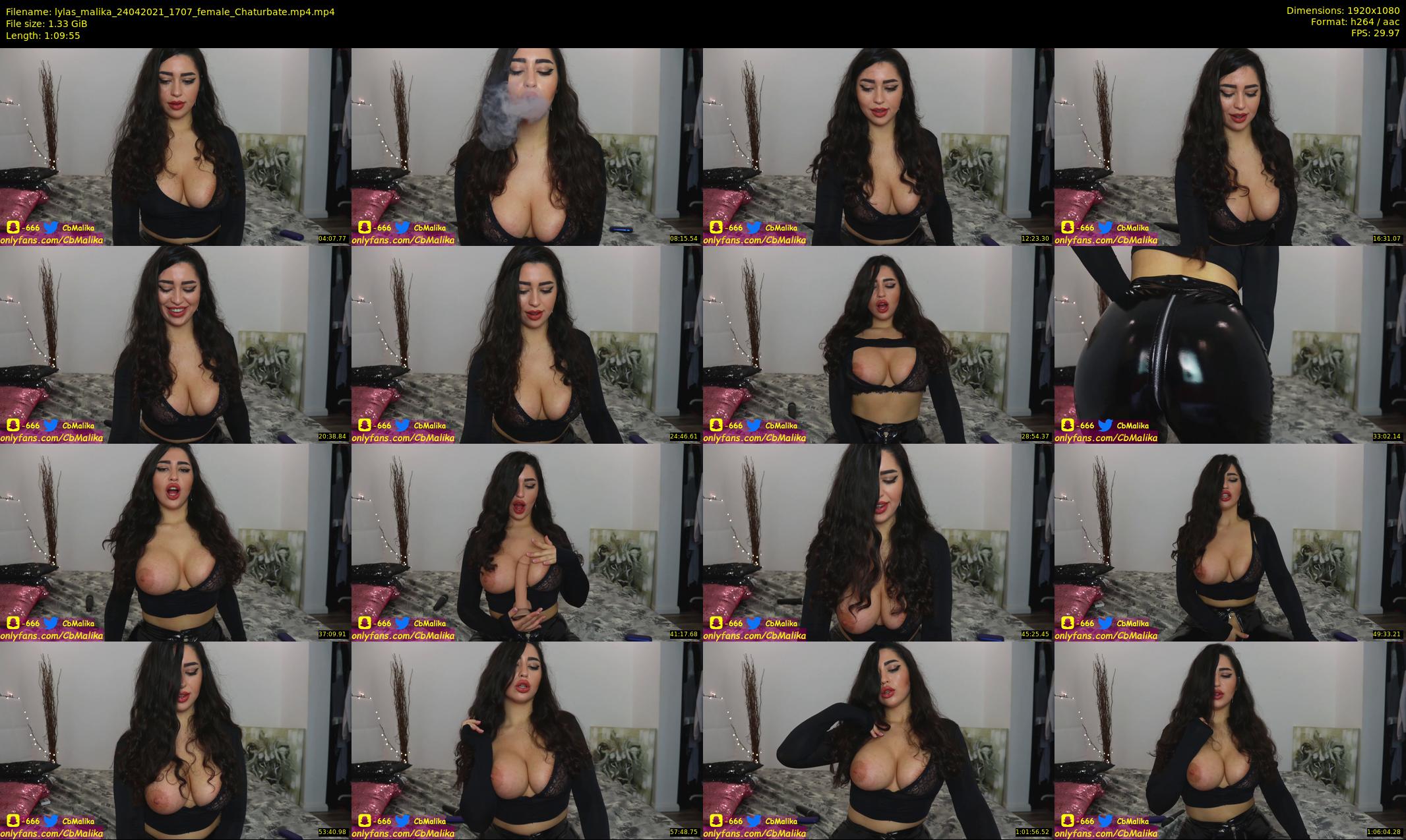 lylas_malika — 70 minute Chaturbate female cam show recording, 1080p, Apr 24, 2021