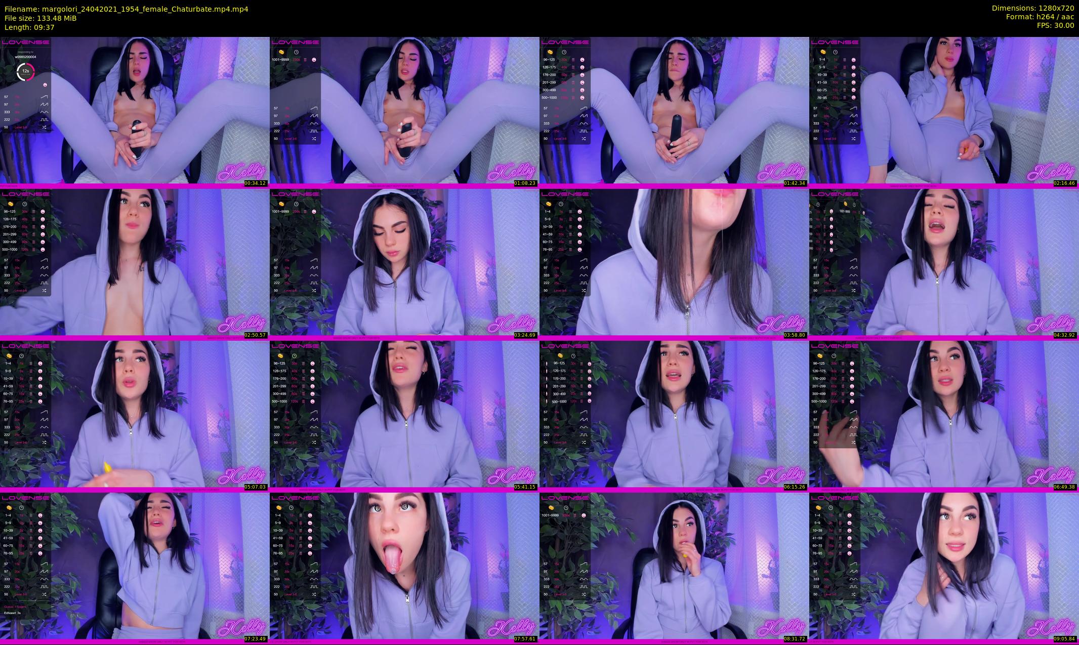 margolori — 10 minute Chaturbate couple cam show recording, 720p, Apr 24, 2021