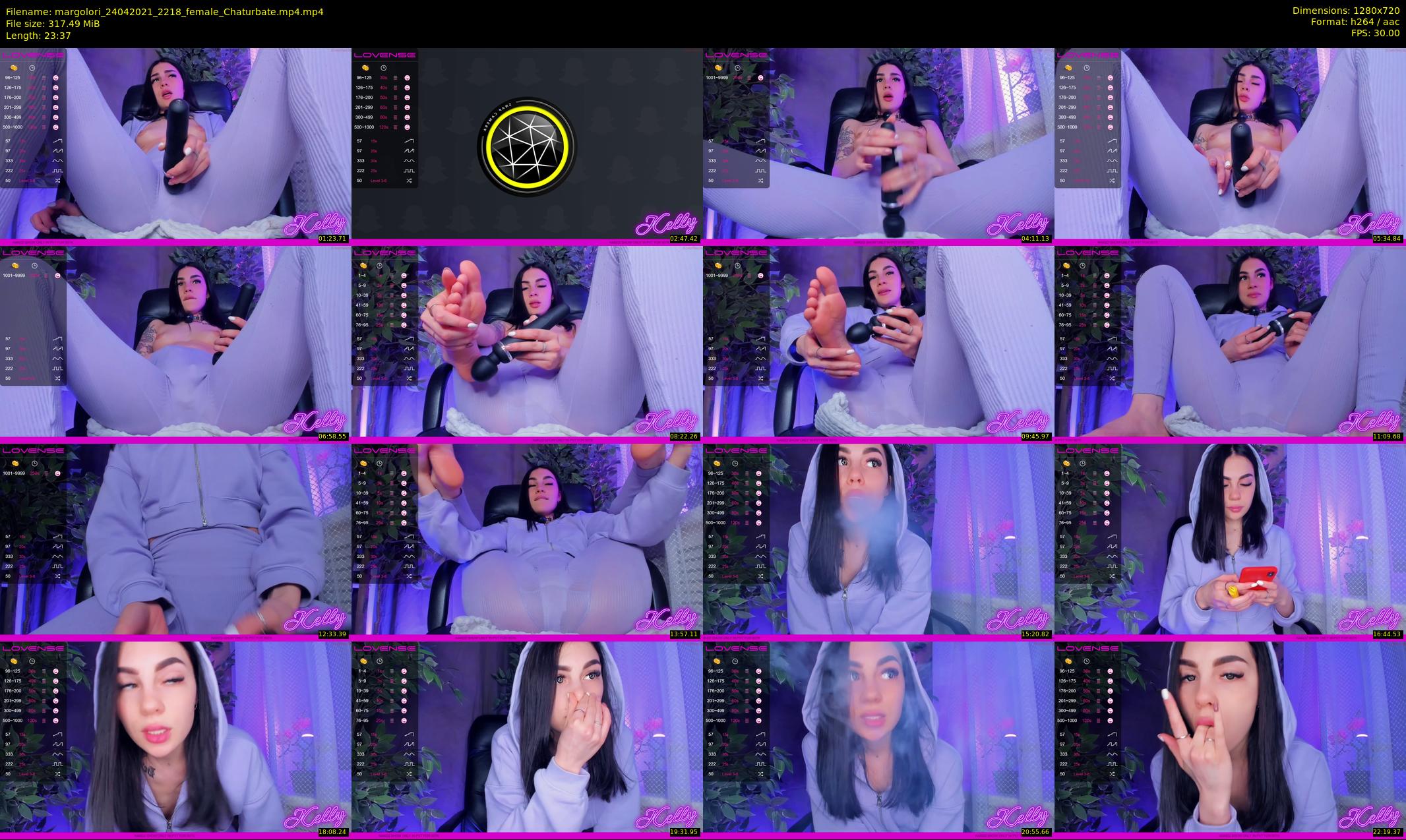 margolori — 24 minute Chaturbate couple cam show recording, 720p, Apr 24, 2021