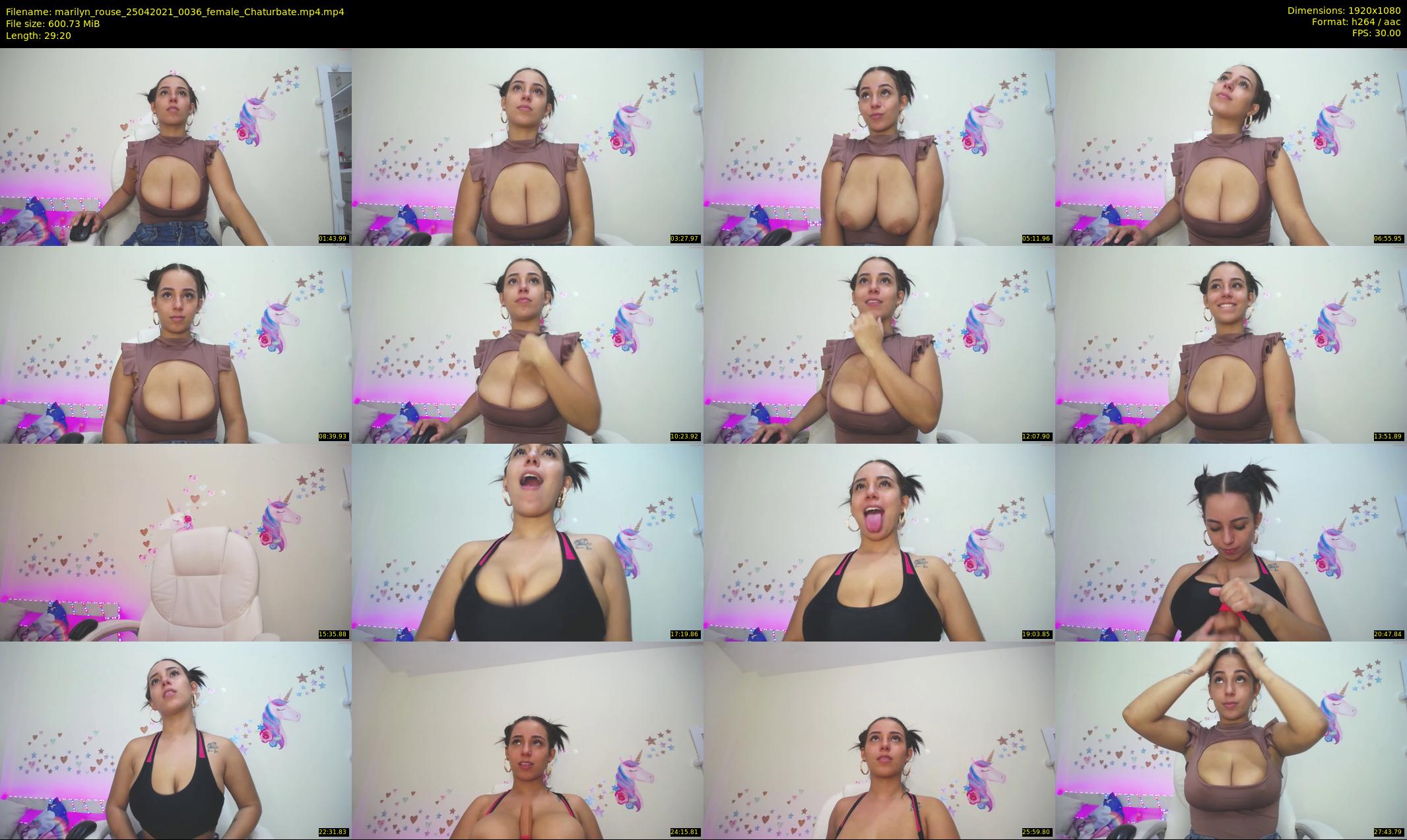 marilyn_rouse — 30 minute Chaturbate female cam show recording, 1080p, Apr 25, 2021