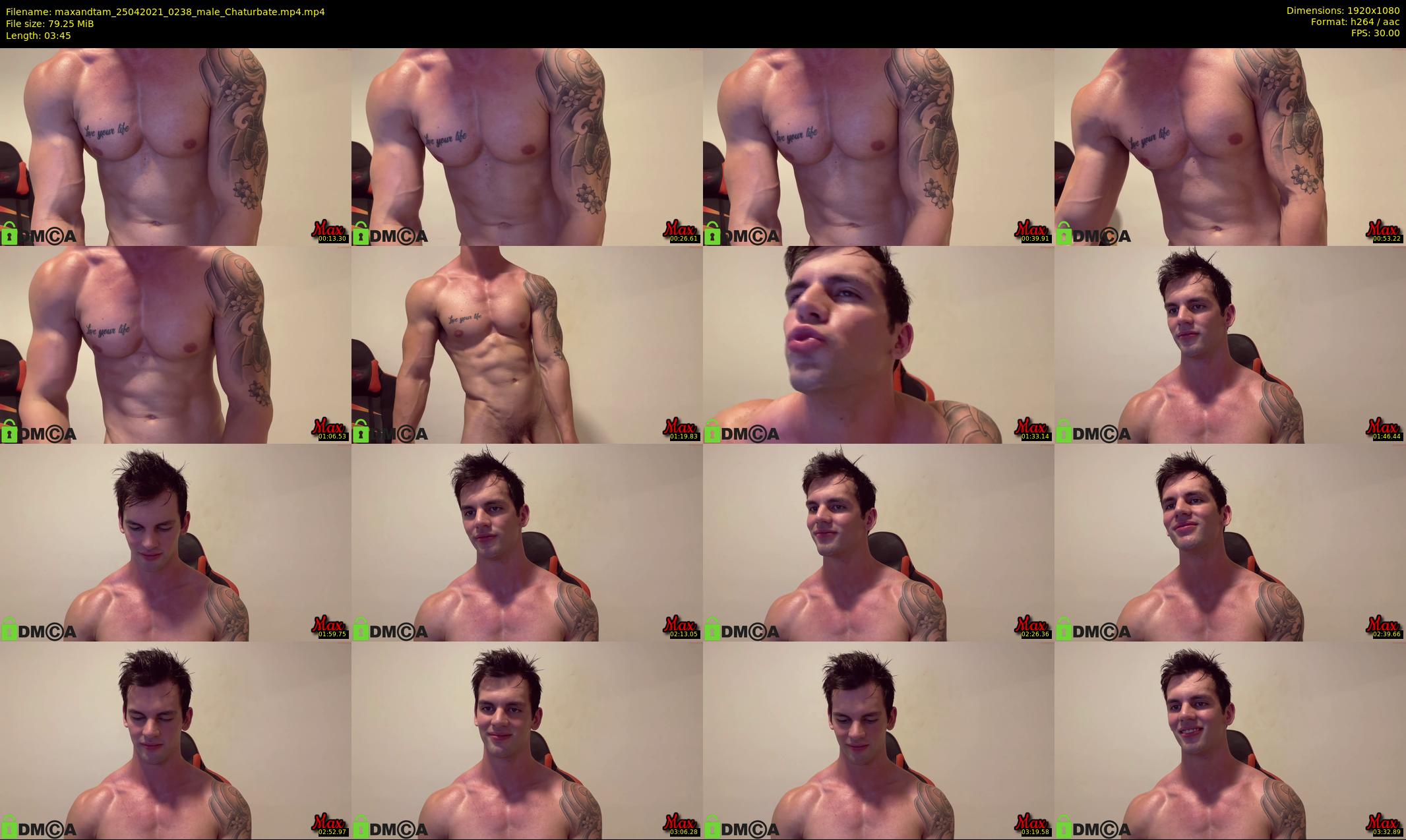 maxandtam — 4 minute Chaturbate couple cam show recording, 1080p, Apr 25, 2021