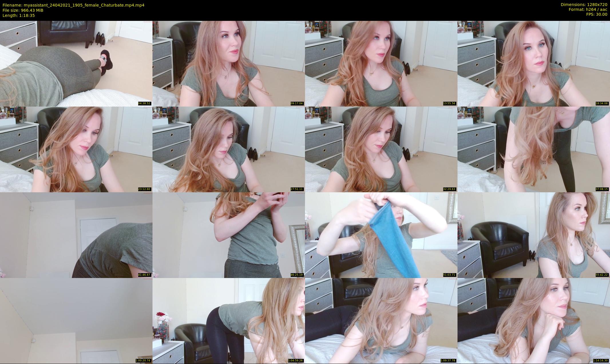 myassistant — 79 minute Chaturbate female cam show recording, 720p, Apr 24, 2021