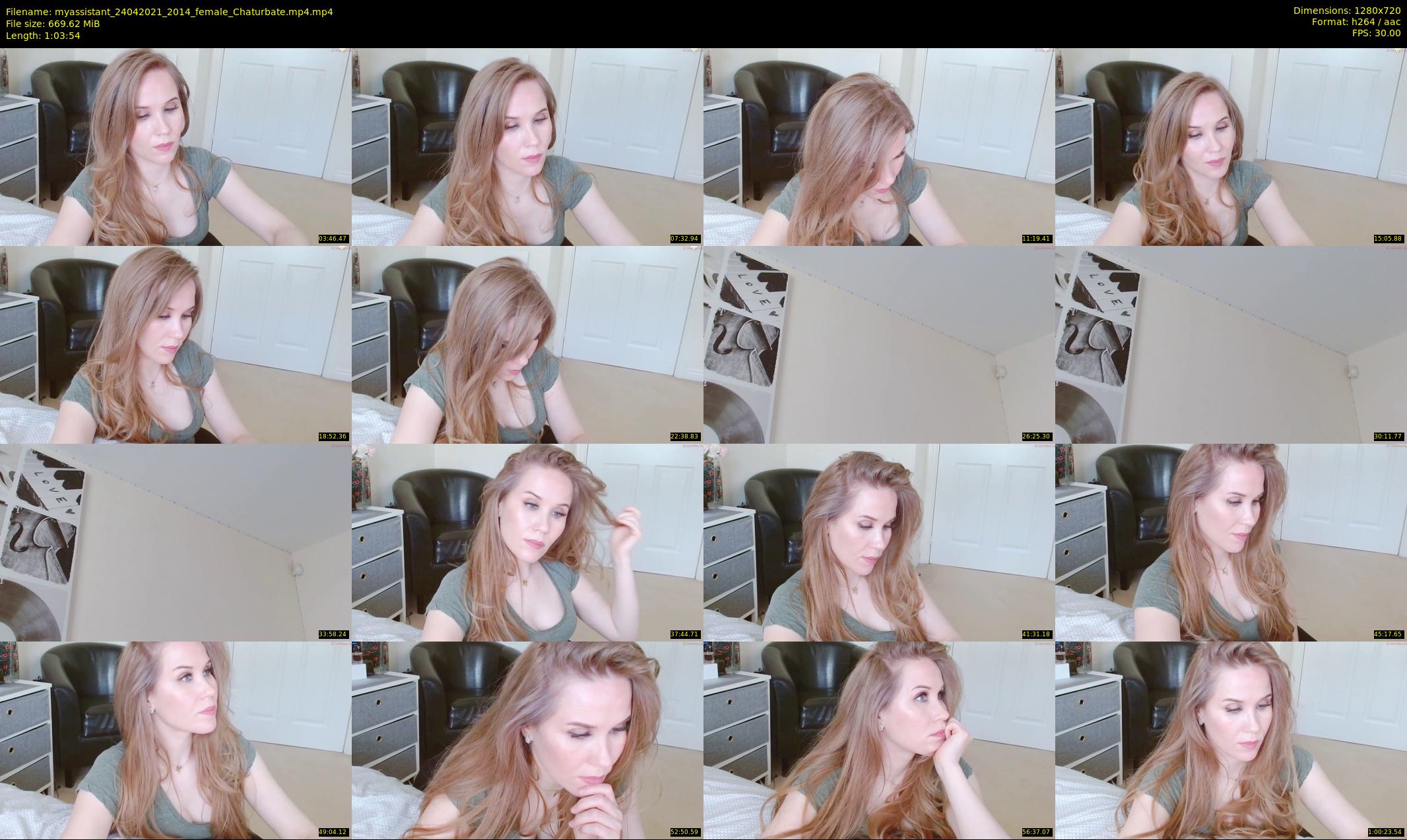 myassistant — 64 minute Chaturbate female cam show recording, 720p, Apr 24, 2021