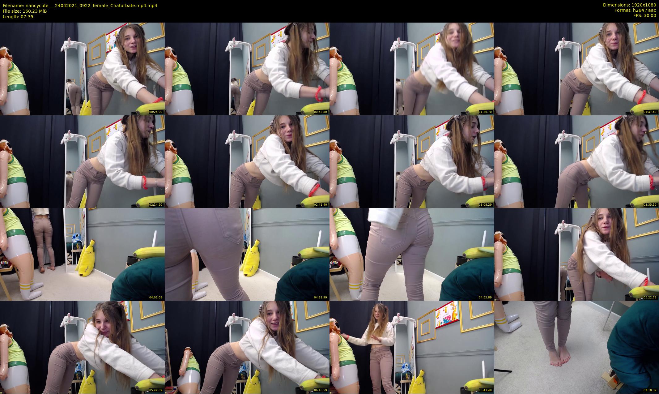 nancycute__ — 8 minute Chaturbate female cam show recording, 1080p, Apr 24, 2021