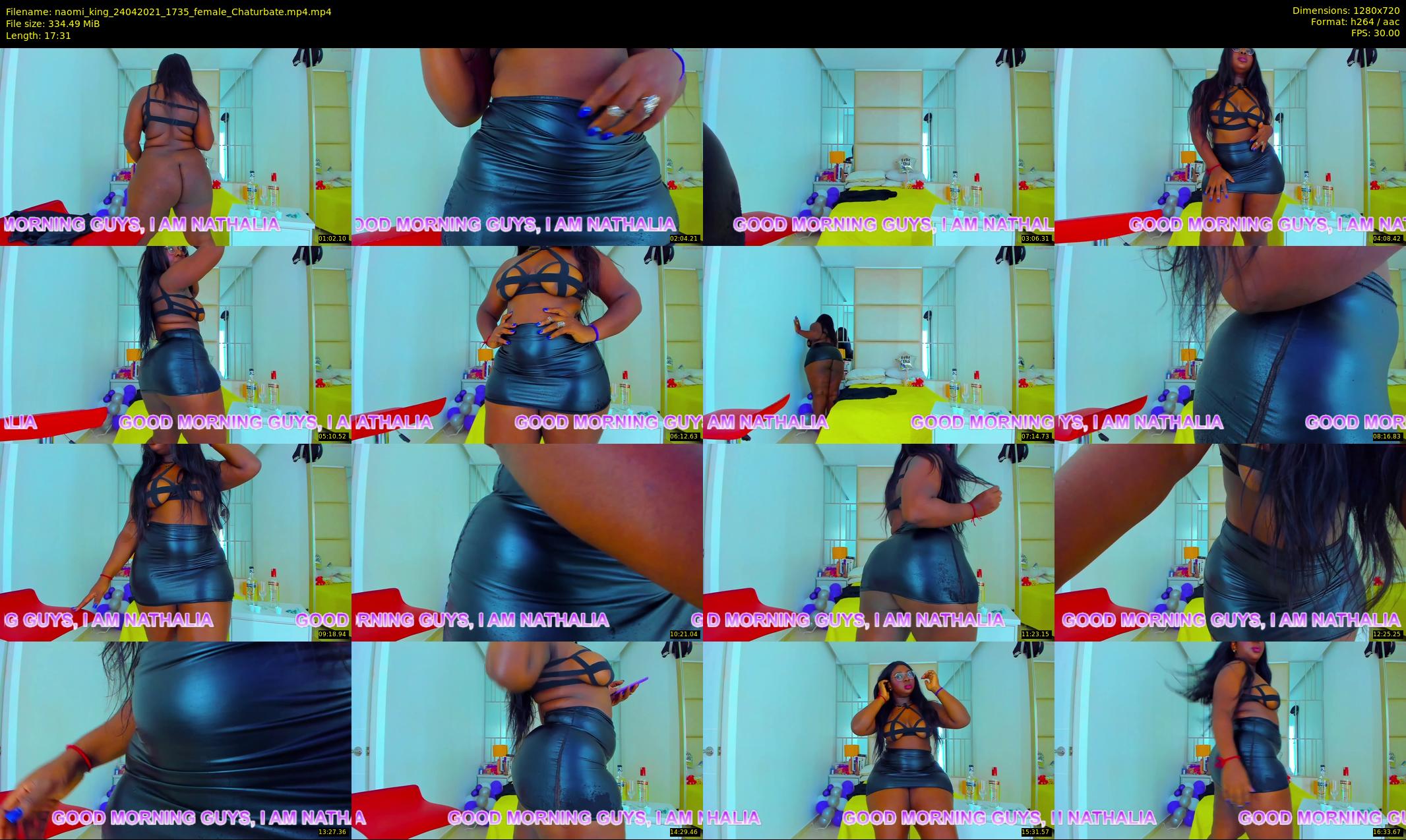 naomi_king — 18 minute Chaturbate female cam show recording, 720p, Apr 24, 2021