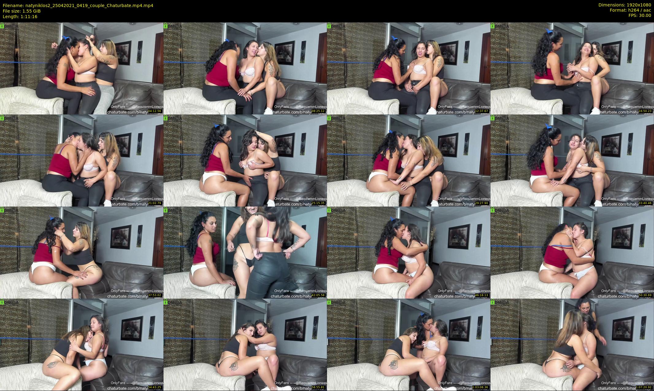 natyniklos2 — 72 minute Chaturbate couple cam show recording, 1080p, Apr 25, 2021