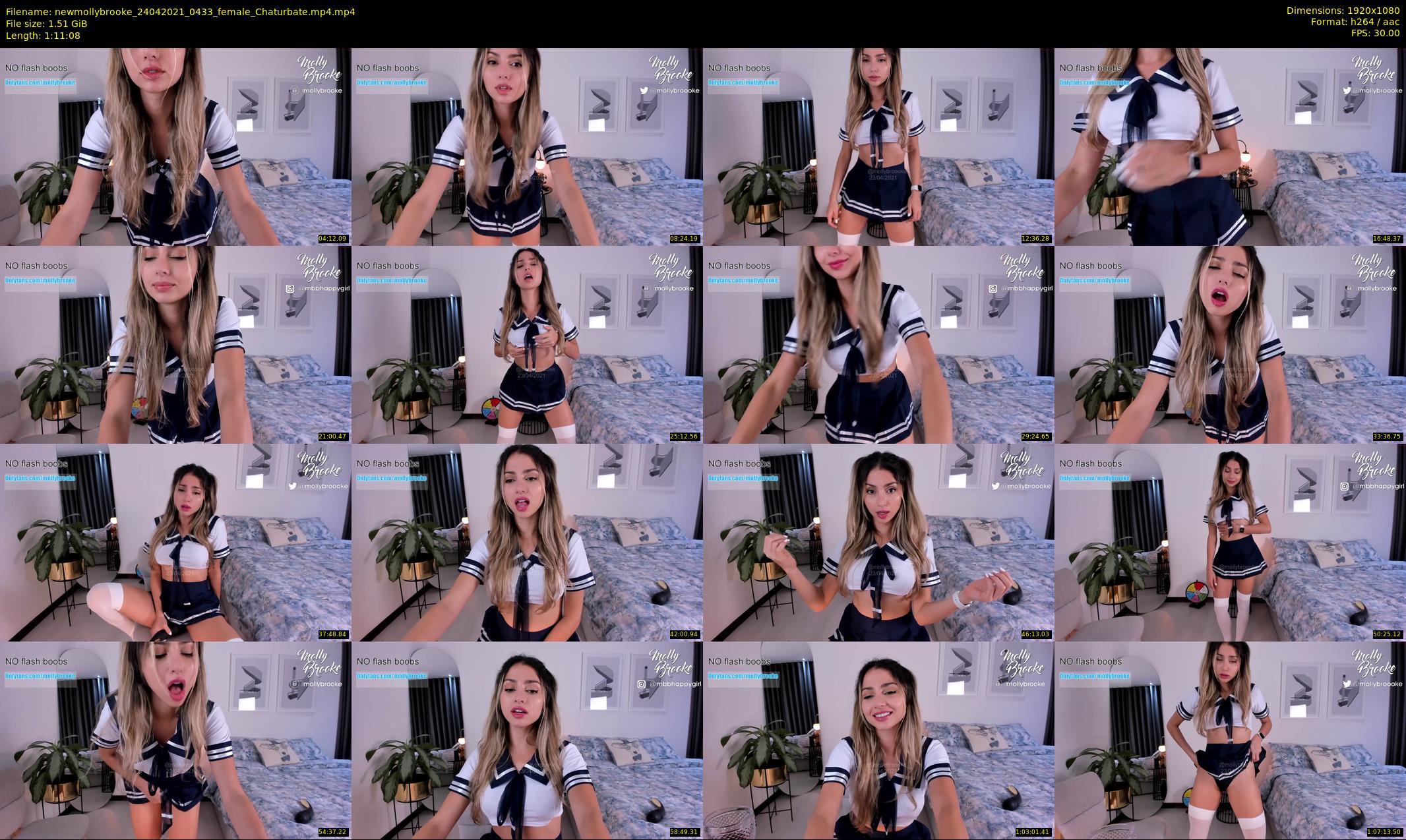 newmollybrooke — 72 minute Chaturbate female cam show recording, 1080p, Apr 24, 2021