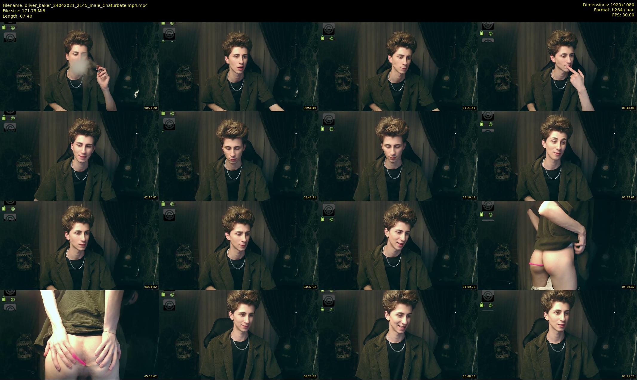 oliver_baker — 8 minute Chaturbate male cam show recording, 1080p, Apr 24, 2021