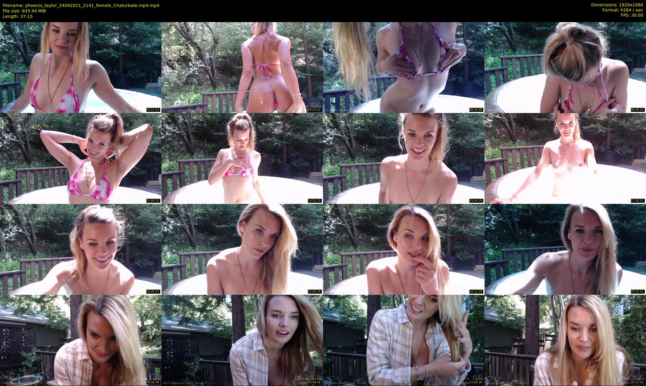 phoenix_taylor — 38 minute Chaturbate female cam show recording, 1080p, Apr 24, 2021
