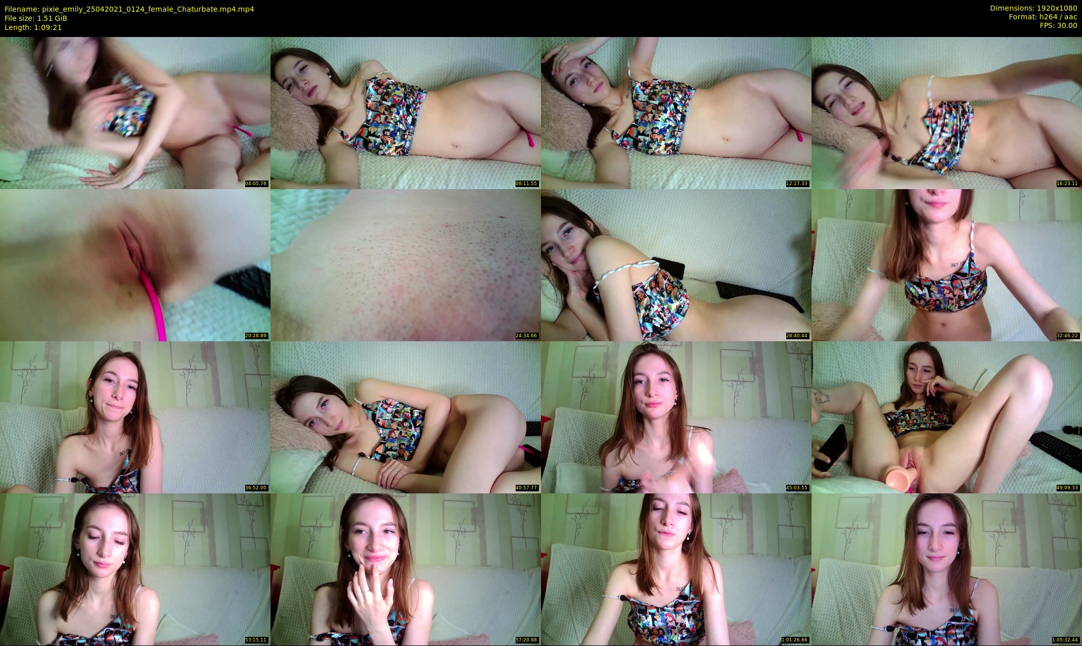 pixie_emily — 70 minute Chaturbate female cam show recording, 1080p, Apr 25, 2021
