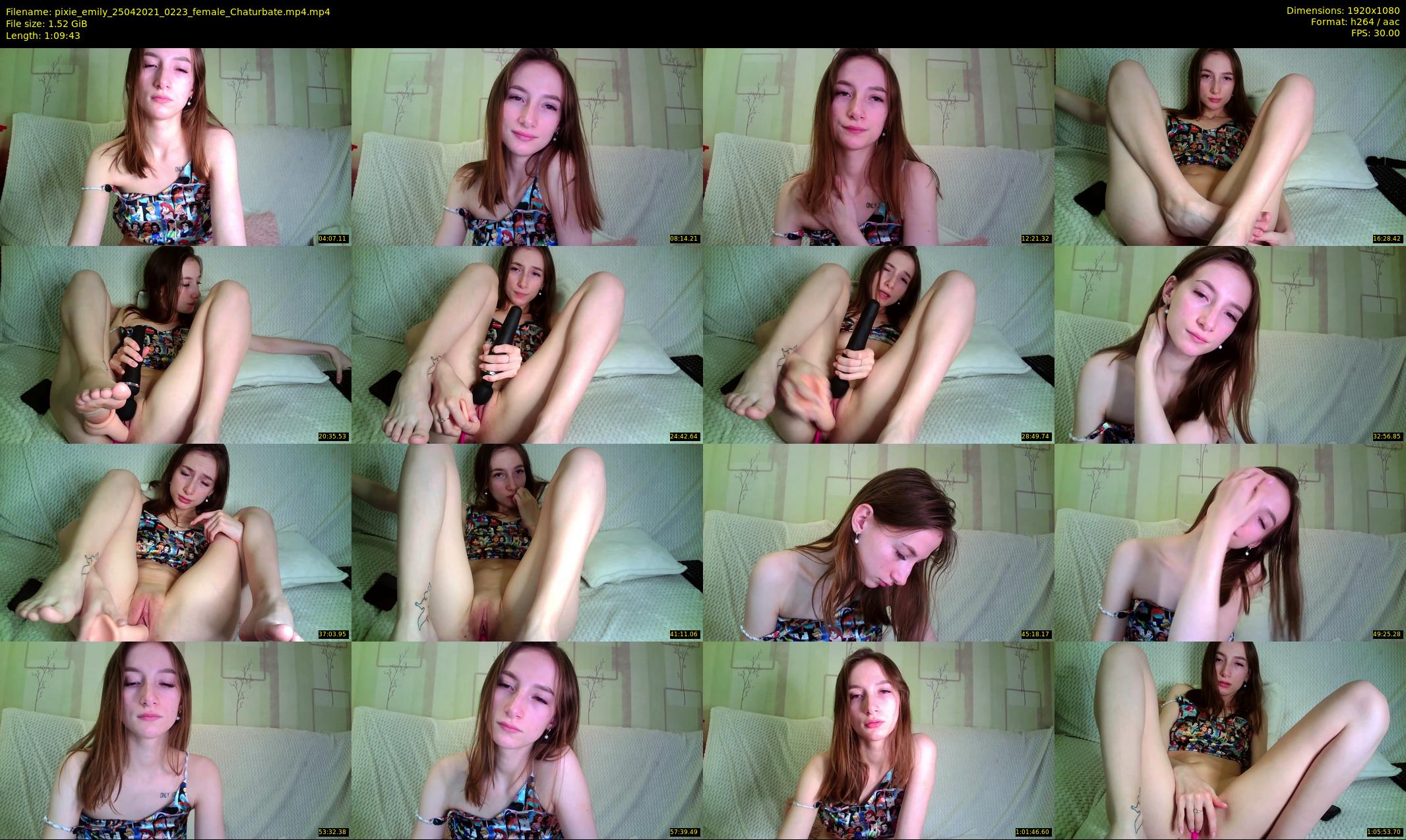 pixie_emily — 70 minute Chaturbate female cam show recording, 1080p, Apr 25, 2021