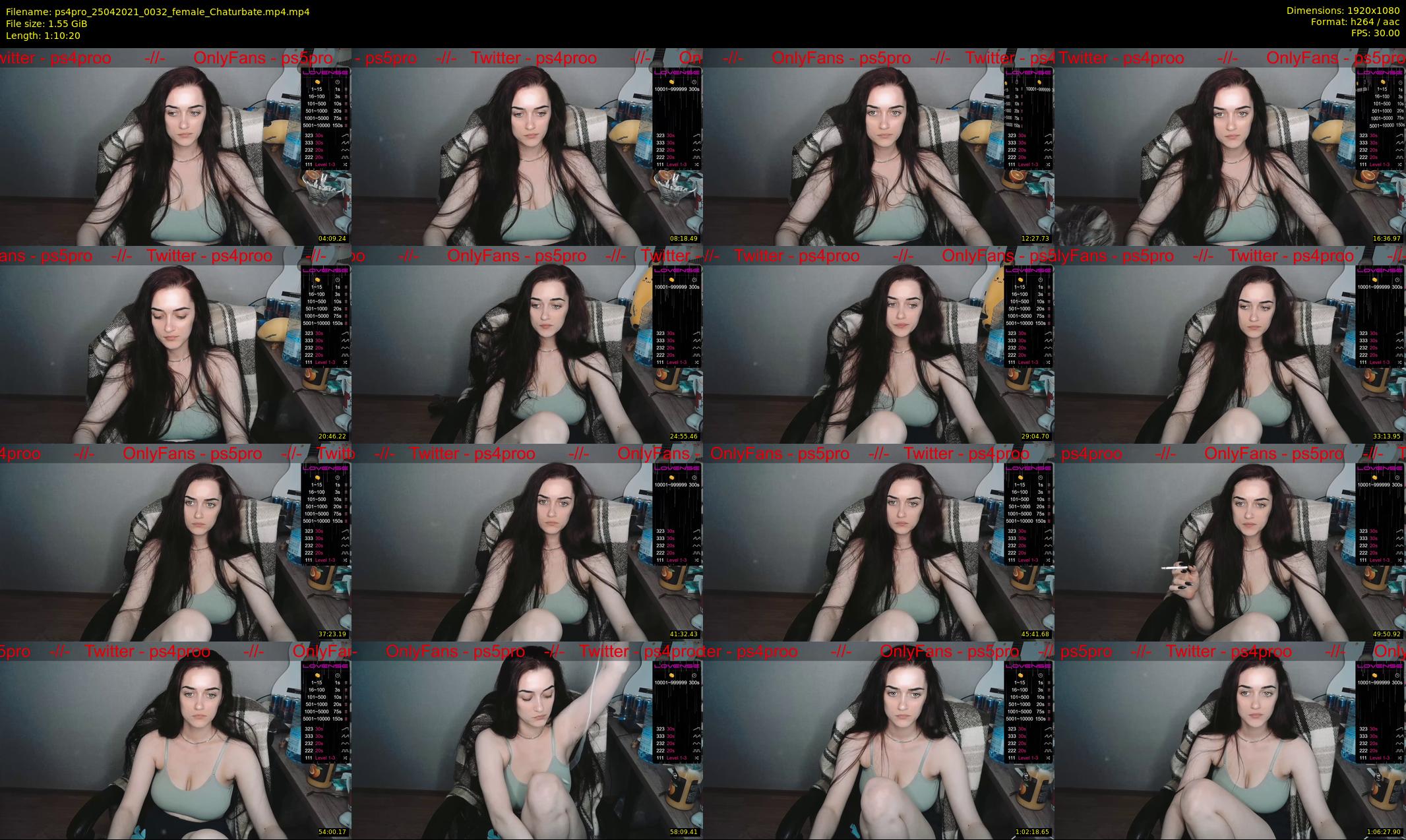 ps4pro — 71 minute Chaturbate female cam show recording, 1080p, Apr 25, 2021