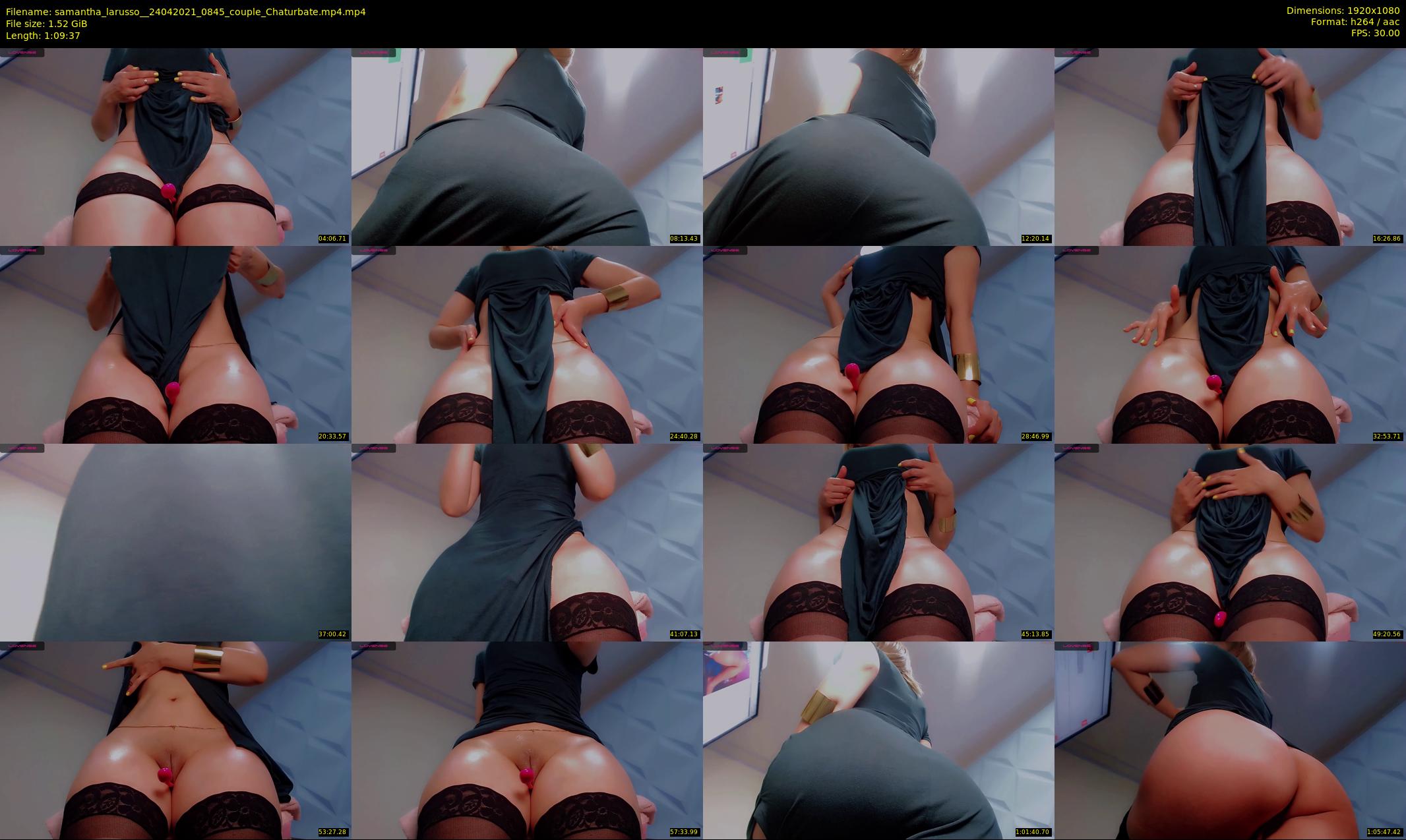 samantha_larusso_ — 70 minute Chaturbate couple cam show recording, 1080p, Apr 24, 2021