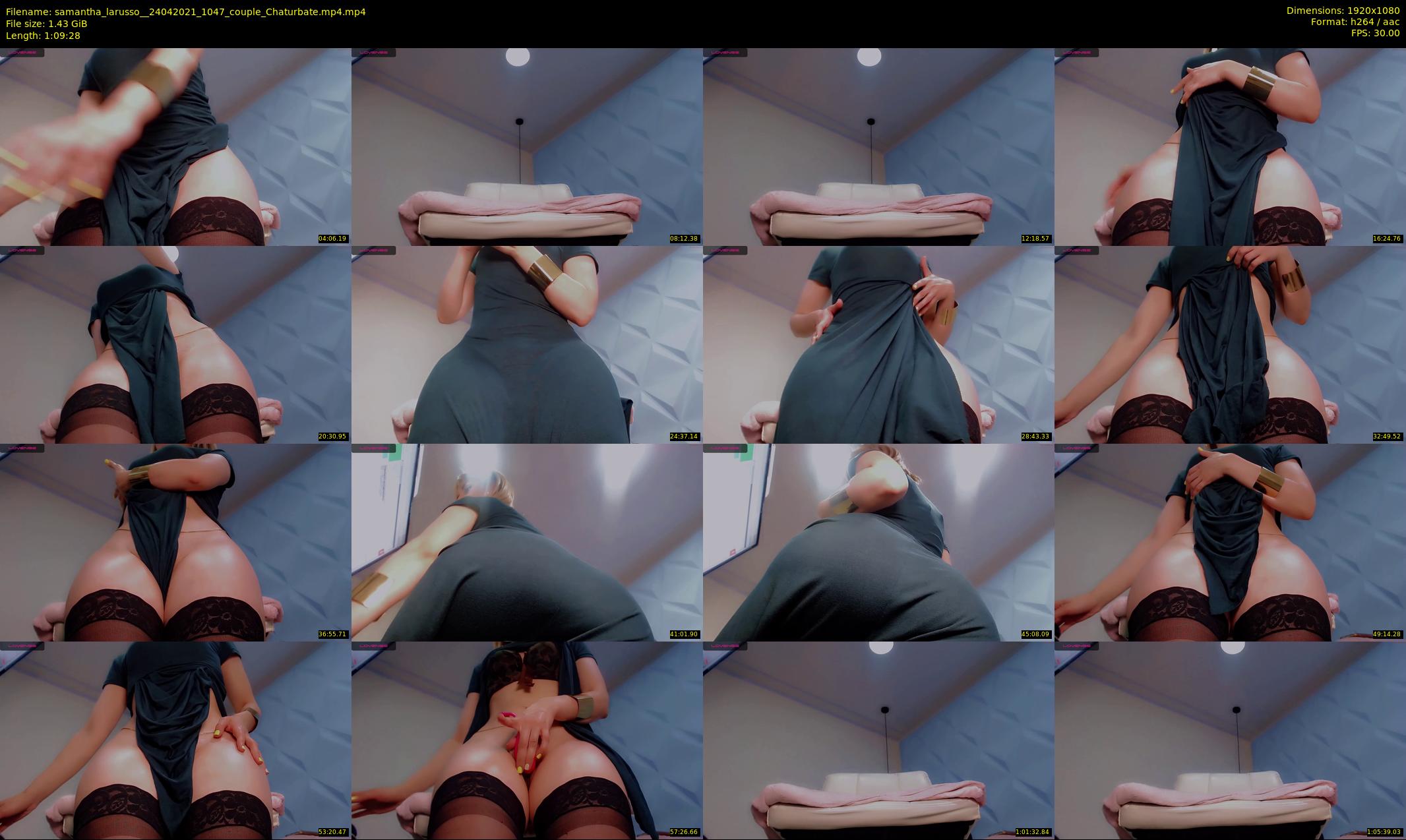samantha_larusso_ — 70 minute Chaturbate couple cam show recording, 1080p, Apr 24, 2021