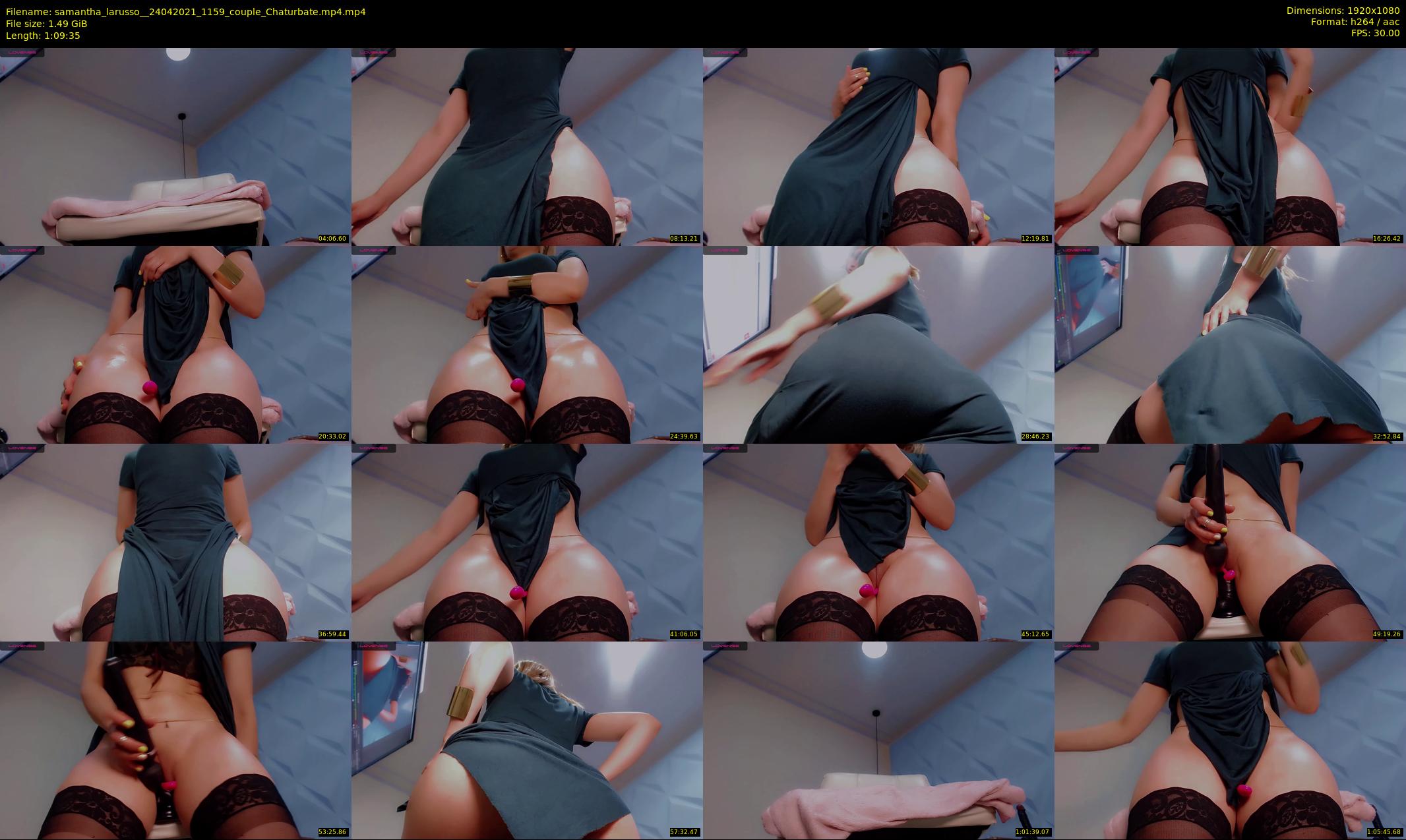 samantha_larusso_ — 70 minute Chaturbate couple cam show recording, 1080p, Apr 24, 2021