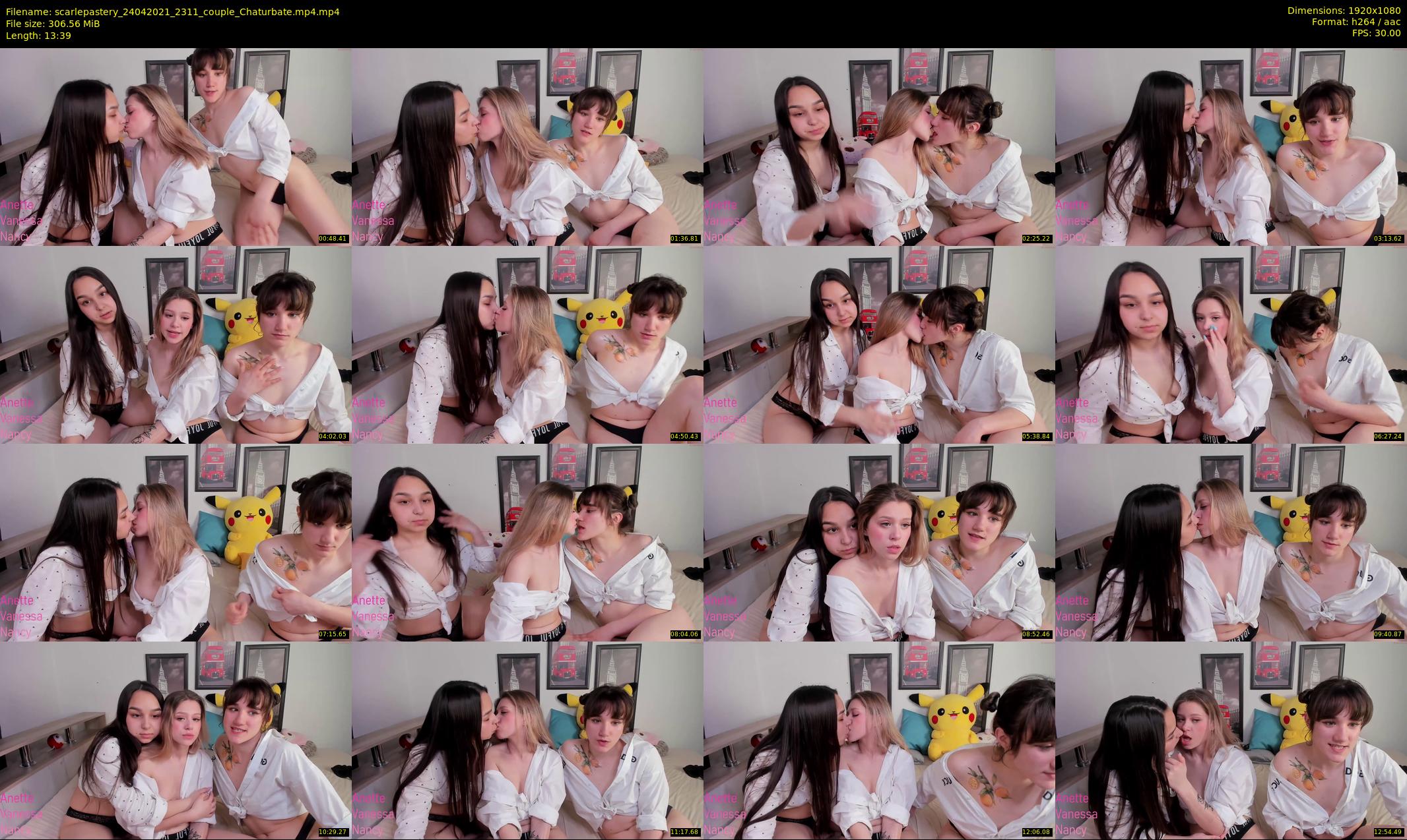 scarlepastery — 14 minute Chaturbate couple cam show recording, 1080p, Apr 24, 2021