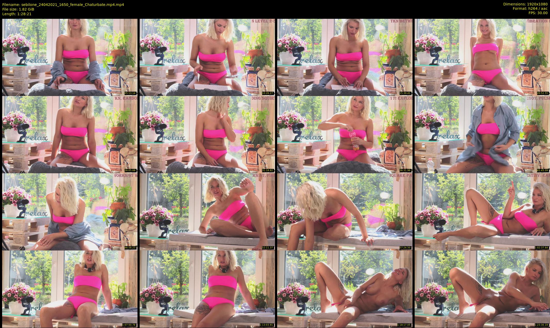 sebilone — 89 minute Chaturbate couple cam show recording, 1080p, Apr 24, 2021