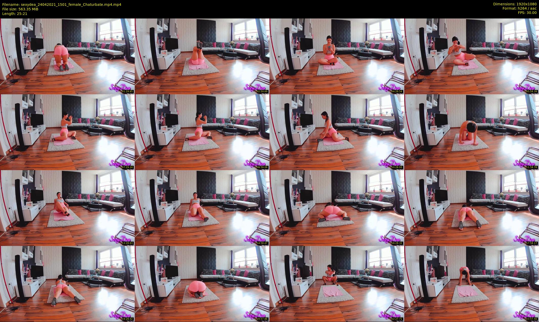 sexydea — 26 minute Chaturbate female cam show recording, 1080p, Apr 24, 2021