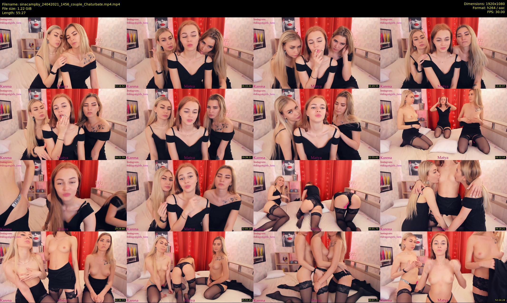 sinacampby — 56 minute Chaturbate couple cam show recording, 1080p, Apr 24, 2021