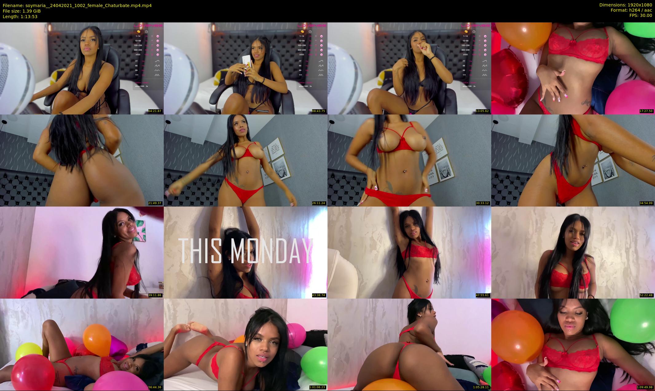 soymaria_ — 74 minute Chaturbate female cam show recording, 1080p, Apr 24, 2021