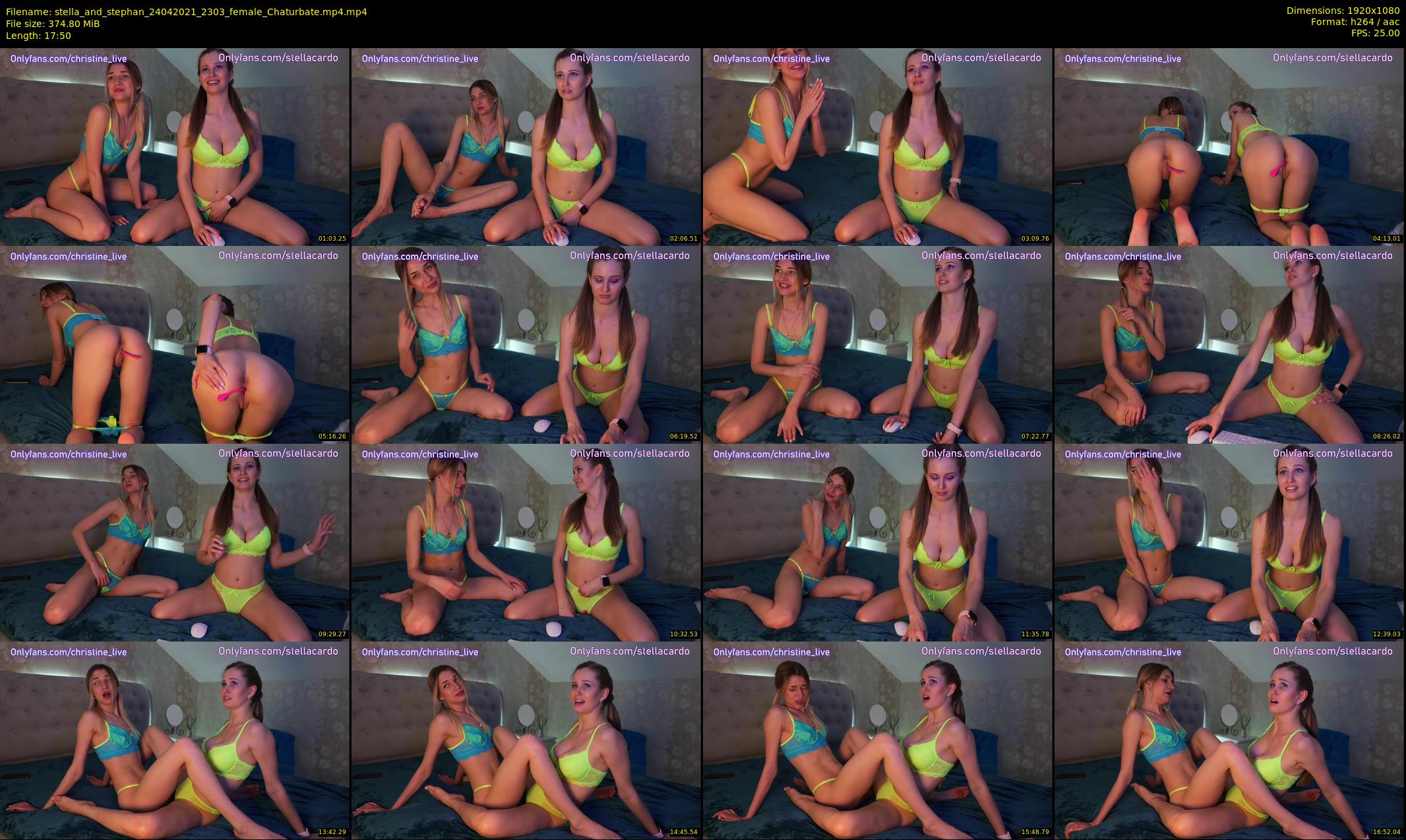 stella_and_stephan — 18 minute Chaturbate couple cam show recording, 1080p, Apr 24, 2021