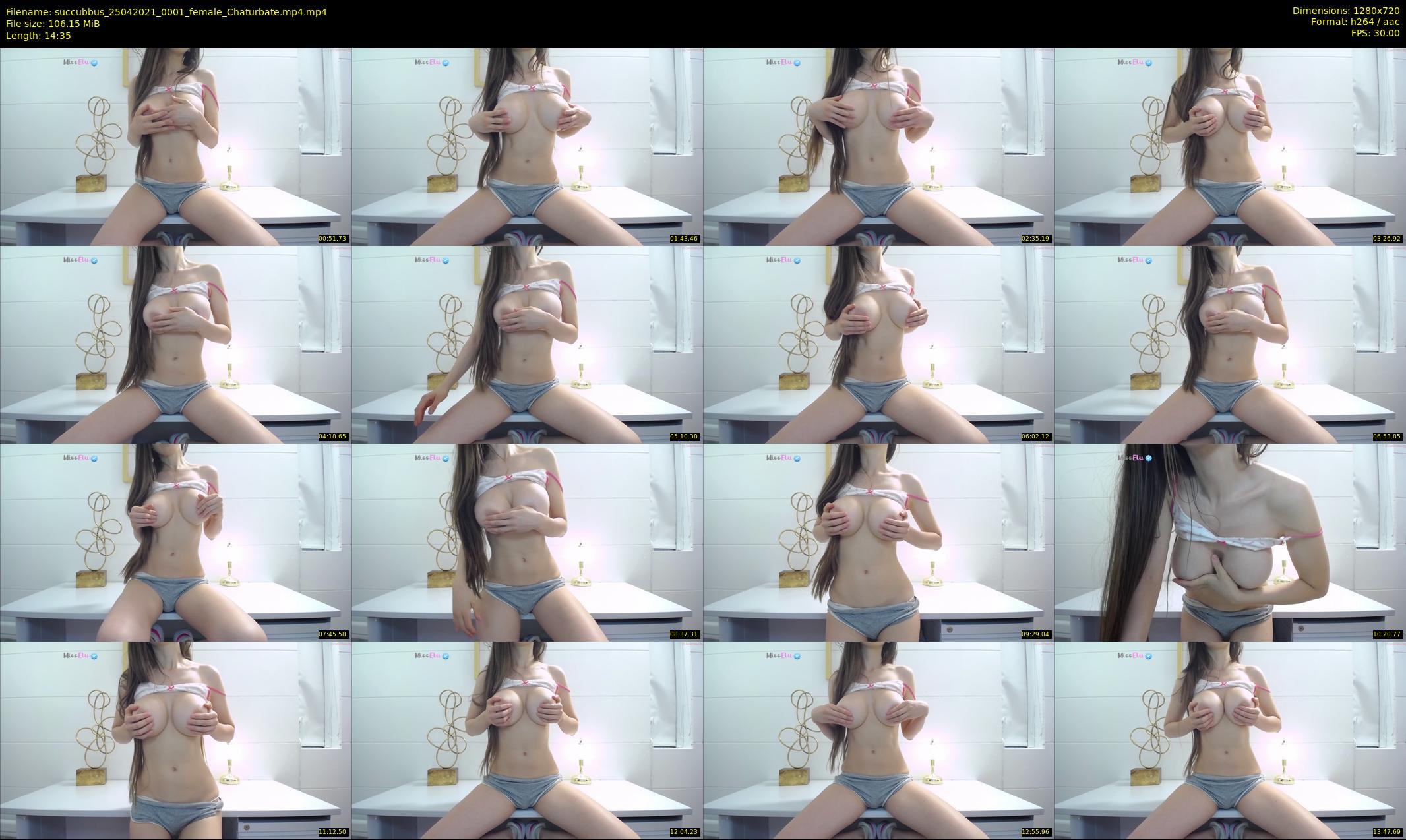 succubbus — 15 minute Chaturbate female cam show recording, 720p, Apr 25, 2021