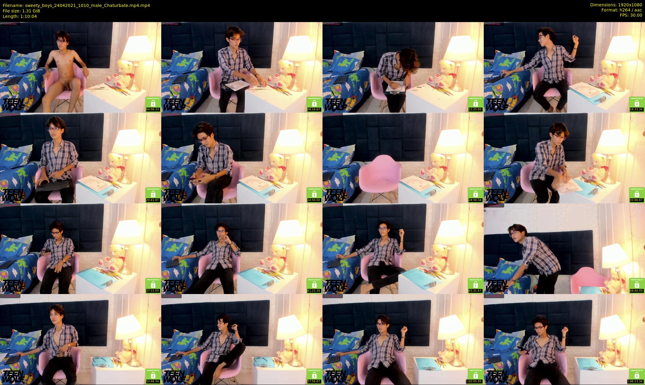 sweety_boys — 71 minute Chaturbate male cam show recording, 1080p, Apr 24, 2021