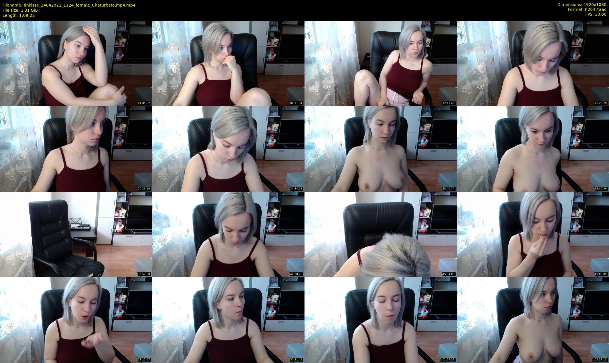 tinkissa — 70 minute Chaturbate couple cam show recording, 1080p, Apr 24, 2021