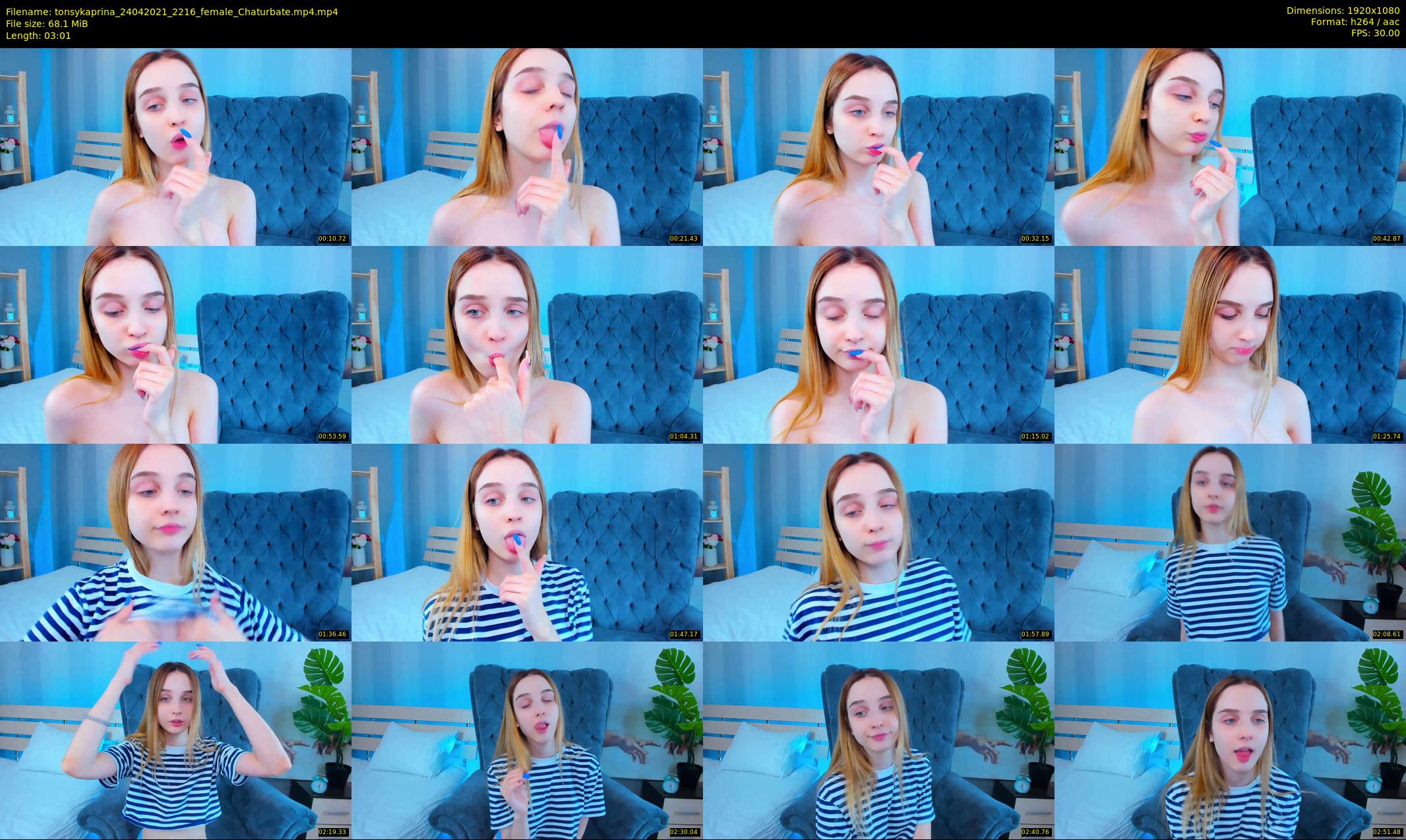 tonsykaprina — 4 minute Chaturbate couple cam show recording, 1080p, Apr 24, 2021